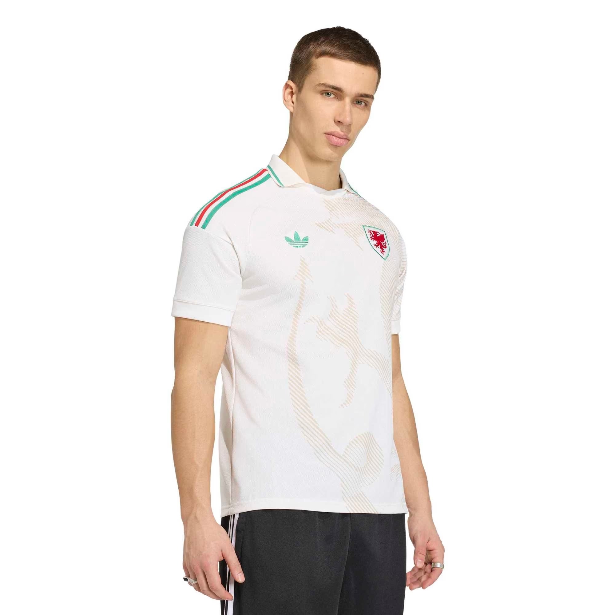 Hunk Wear - Wales National Team adidas 2026 Replica Jersey - White