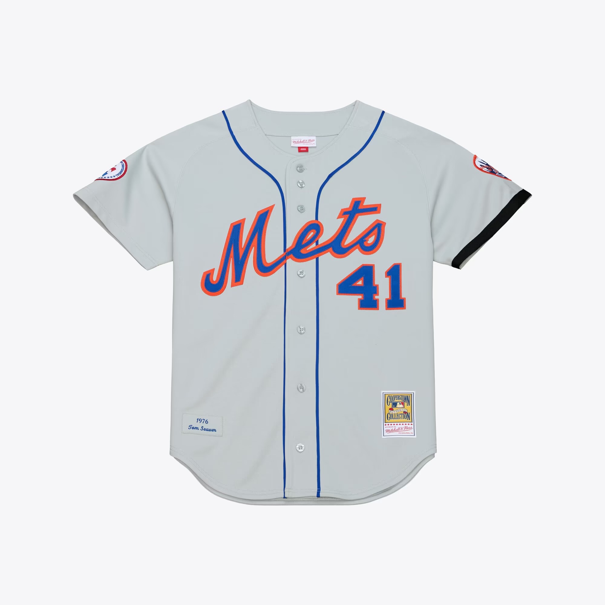 Hunk Wear - Tom Seaver New York Mets Mitchell & Ness 1976 Authentic Jersey - Gray