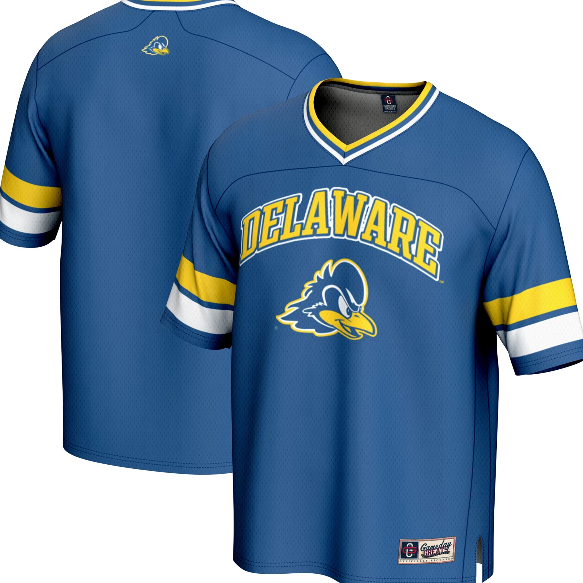 Hunk Wear - Delaware Fightin' Blue Hens GameDay Greats Spirit Football Jersey - Royal