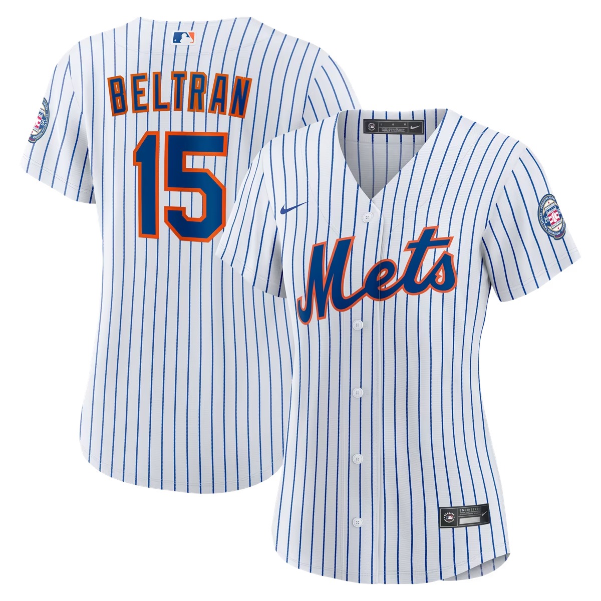Hunk Wear - Carlos Beltran New York Mets Nike Women's 2026 Baseball Hall of Fame Retired Player Replica Jersey - White