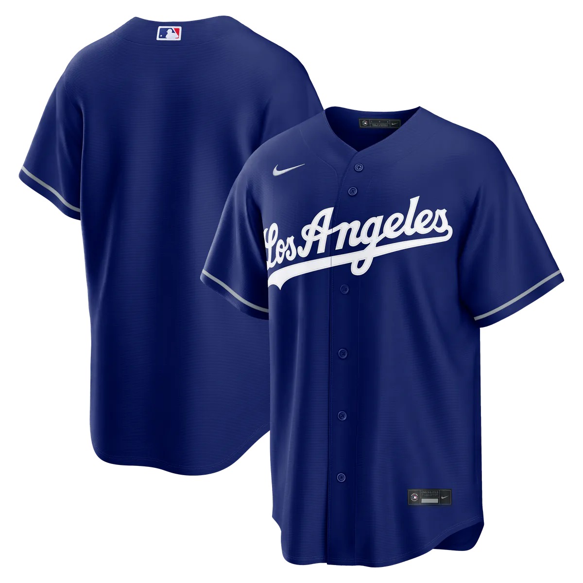 Hunk Wear - Los Angeles Dodgers Nike Alternate Replica Jersey - Royal