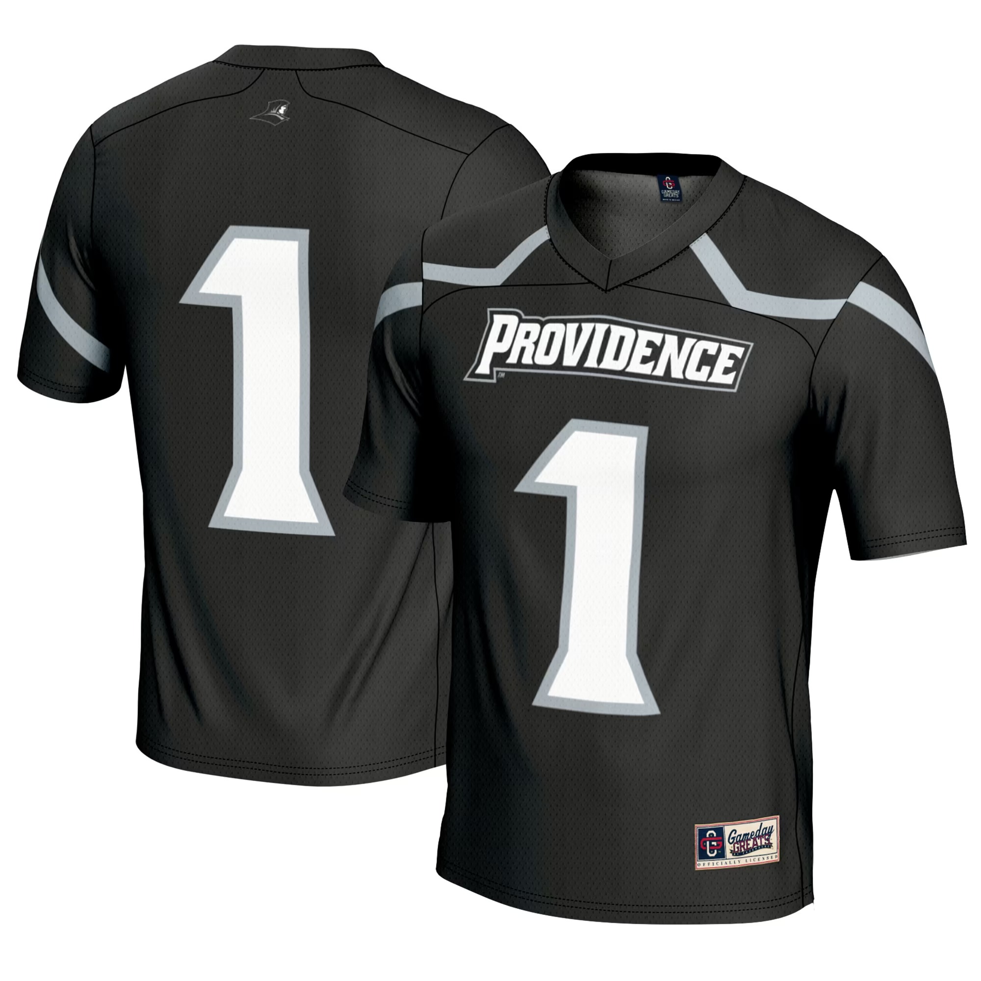 Hunk Wear - #1 Providence Friars GameDay Greats Youth Lightweight Lacrosse Jersey - Black