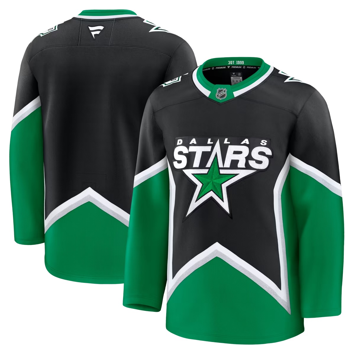 Hunk Wear - Dallas Stars Fanatics Alternate Premium Jersey - Black