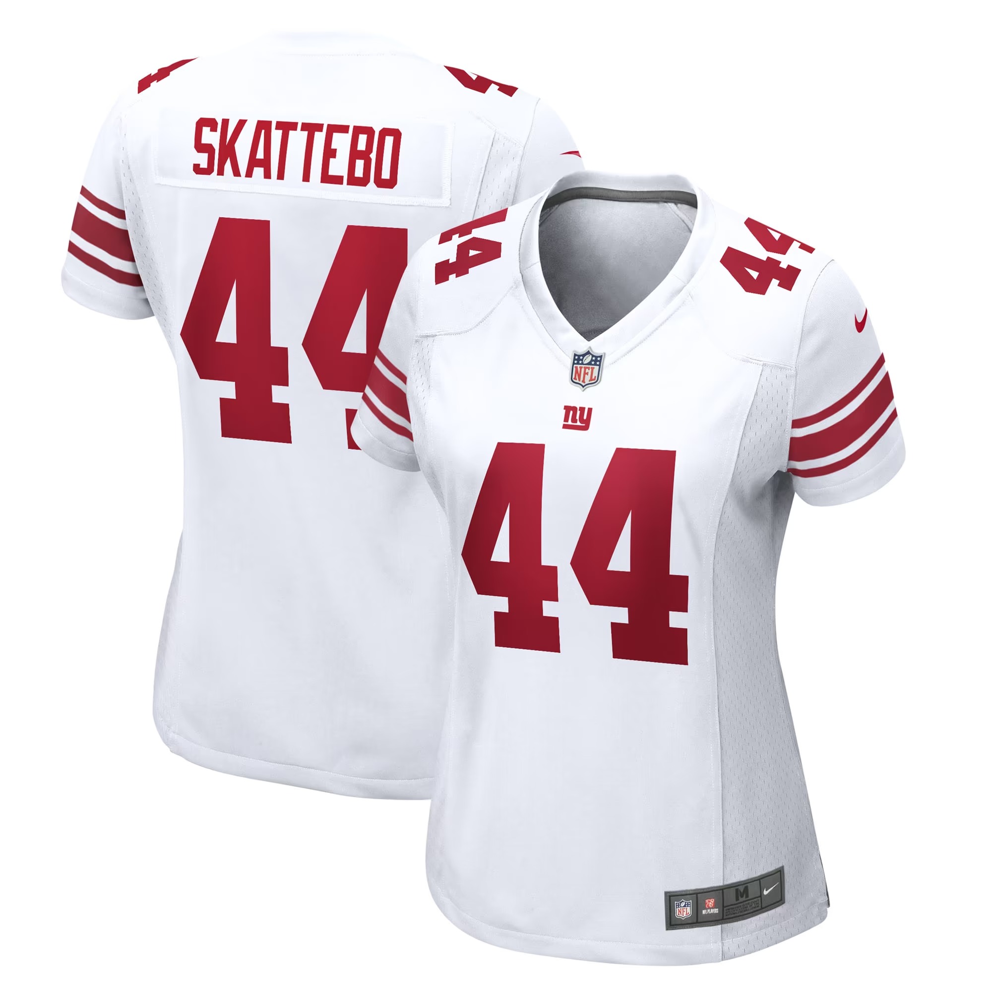 Hunk Wear - Cam Skattebo New York Giants Nike Women's Game Jersey - White