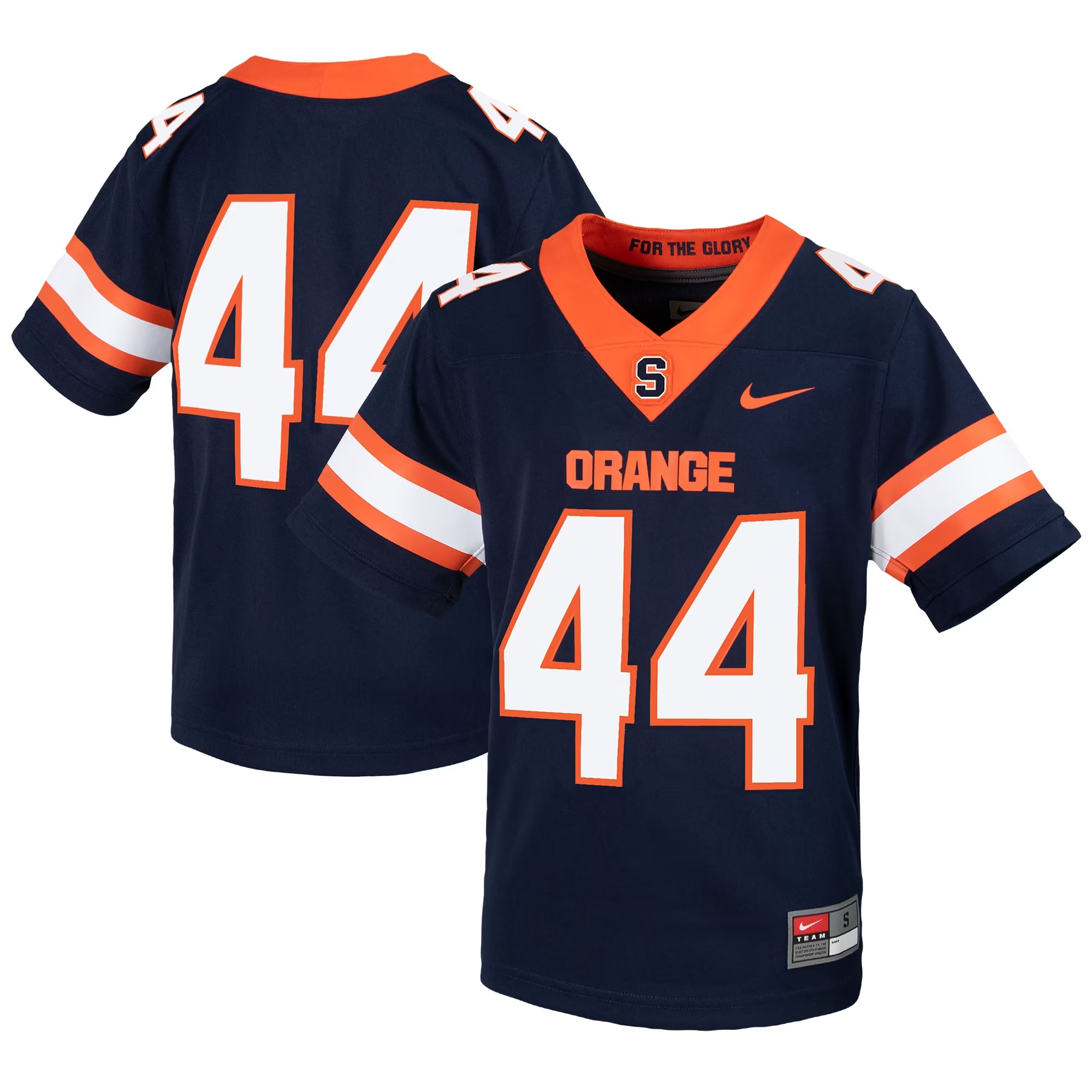 Hunk Wear - #44 Syracuse Orange Nike Youth Untouchable Football Jersey - Navy