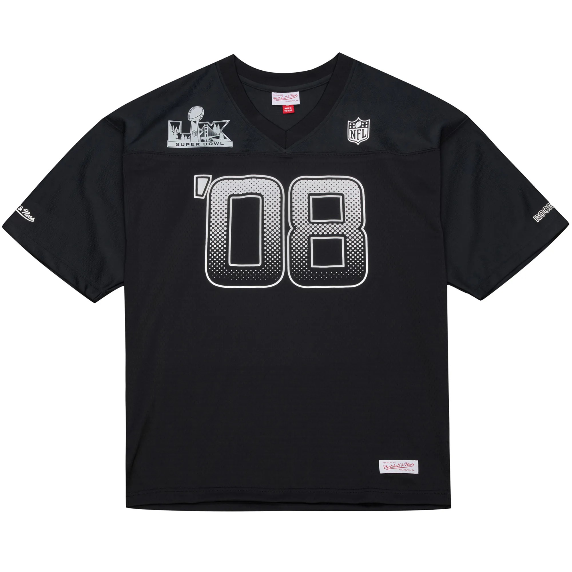 Hunk Wear - Super Bowl LX Mitchell & Ness x Roc Nation Legacy Jersey - Black