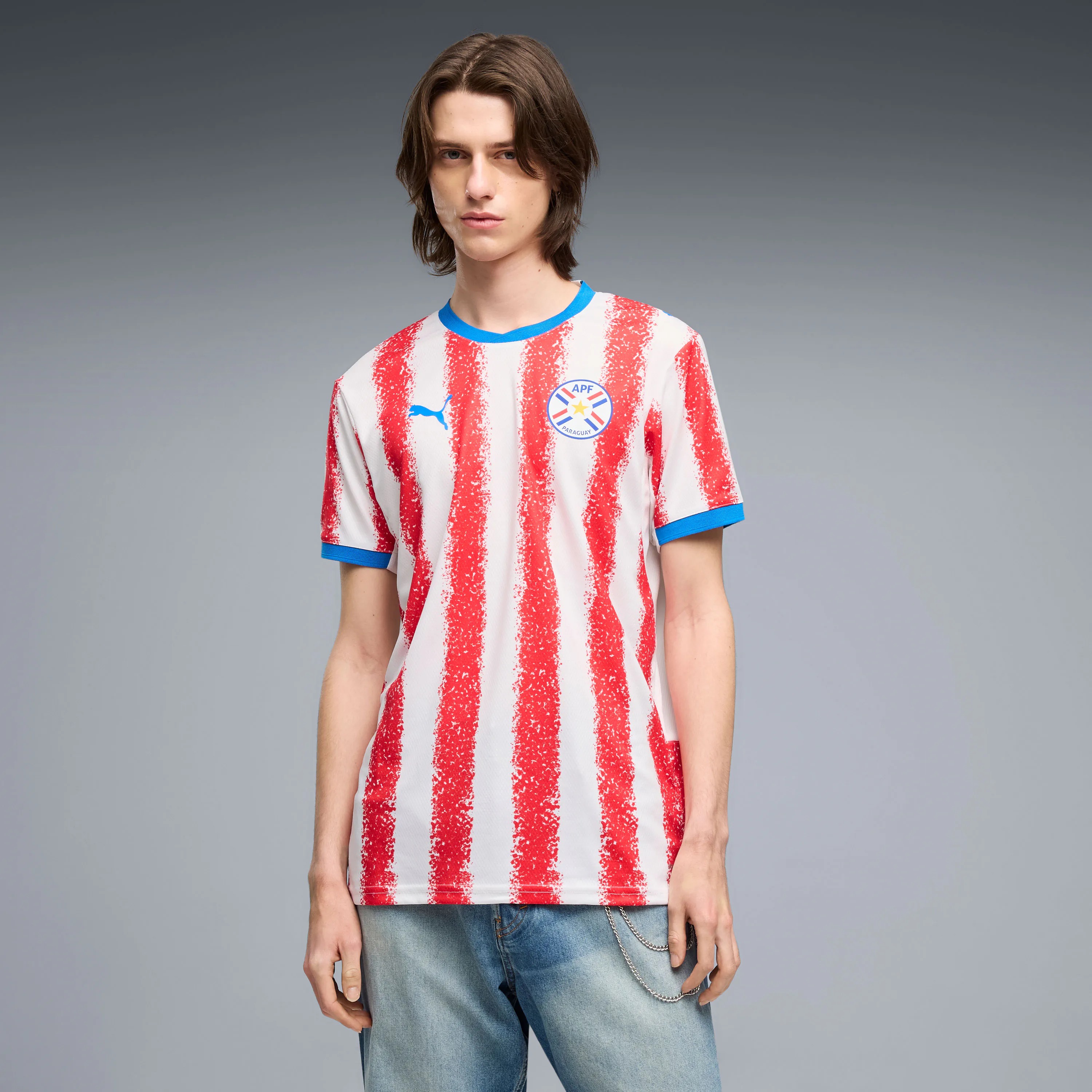 Hunk Wear - Paraguay National Team Puma 2026 Home Replica Jersey - White
