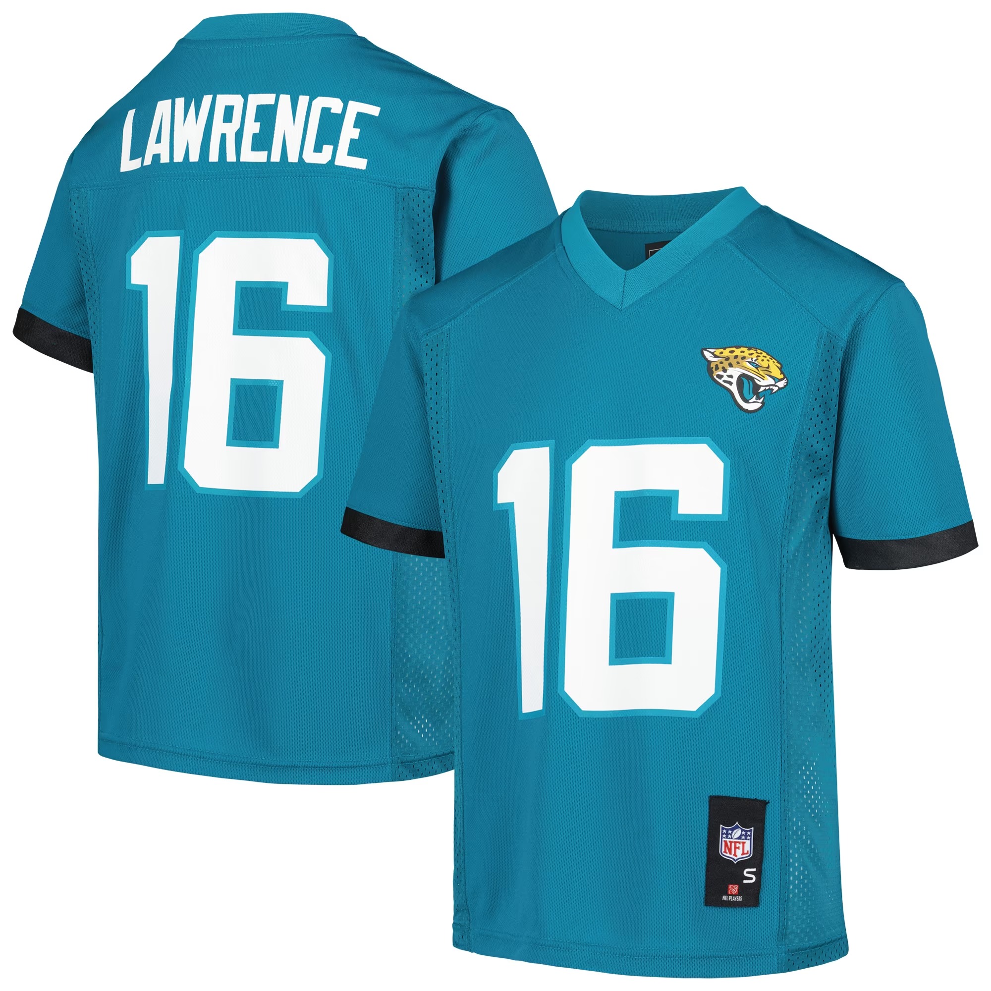 Hunk Wear - Trevor Lawrence Jacksonville Jaguars Youth Replica Jersey - Teal