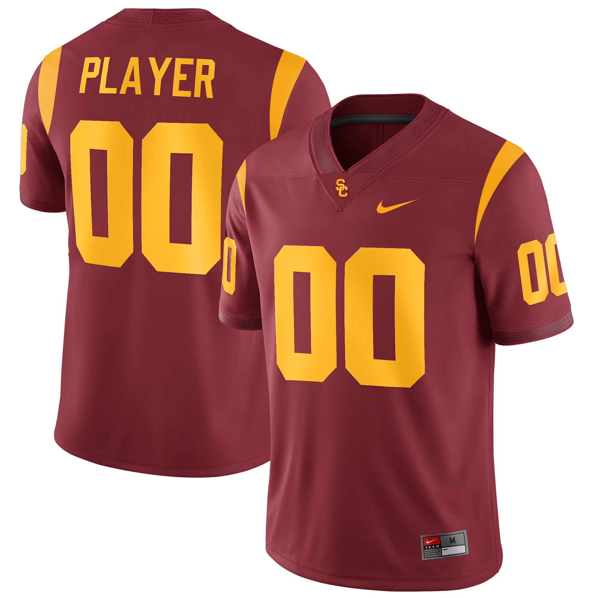 Hunk Wear - USC Trojans Nike Pick-A-Player NIL Replica Football Jersey - Cardinal