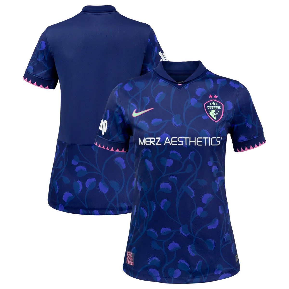 Hunk Wear - North Carolina Courage Nike Women's 2026 Third Stadium Replica Jersey - Navy