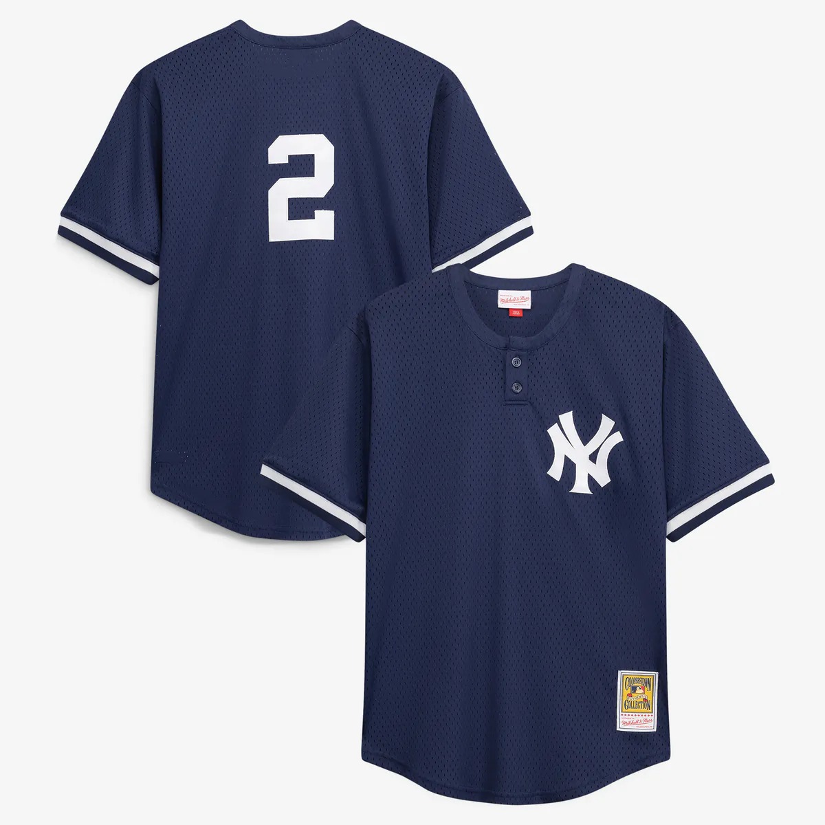 Hunk Wear - Derek Jeter New York Yankees Mitchell & Ness Big & Tall Batting Practice Replica Player Jersey - Navy