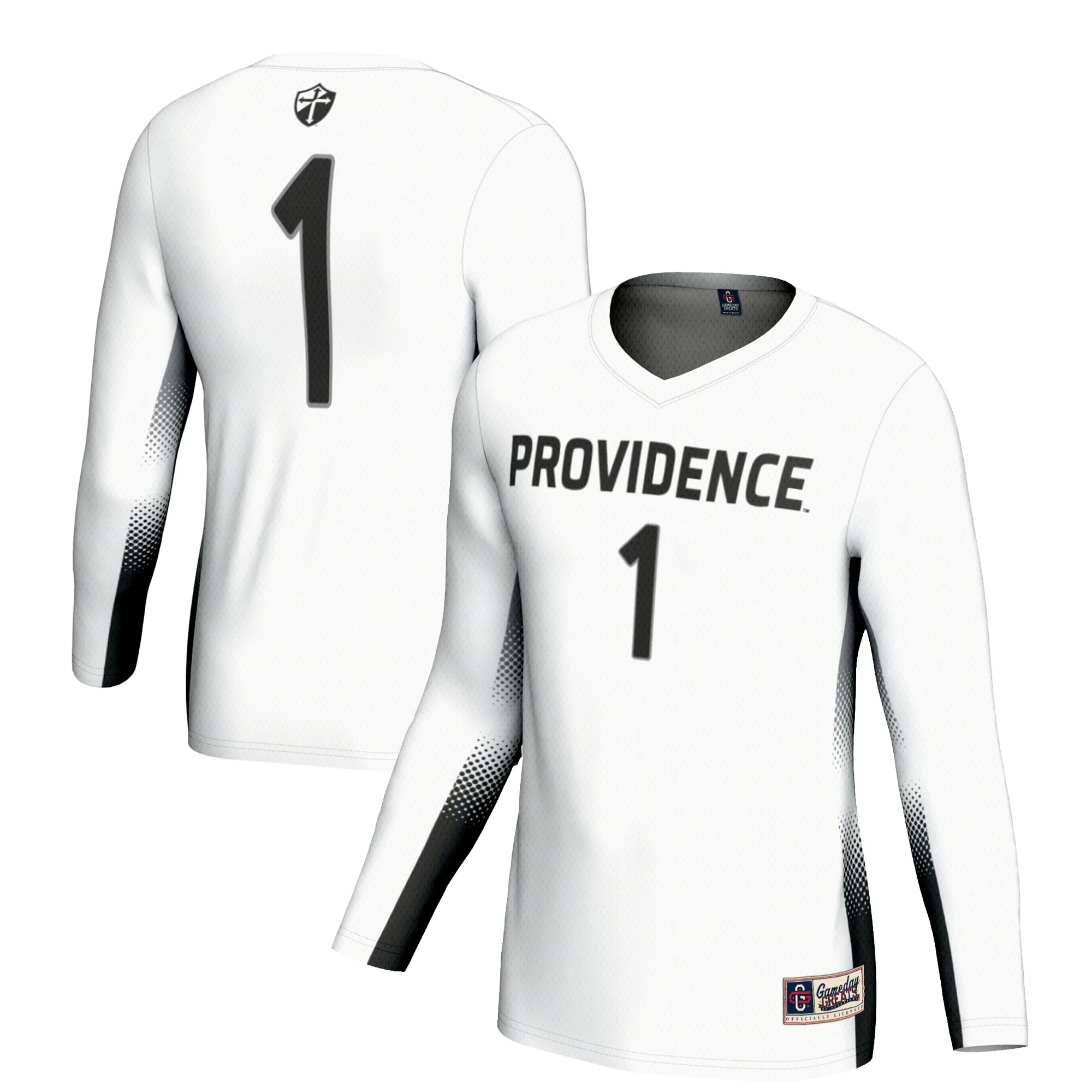 Hunk Wear - #1 Providence Friars GameDay Greats Youth Lightweight Women's Volleyball Jersey - White