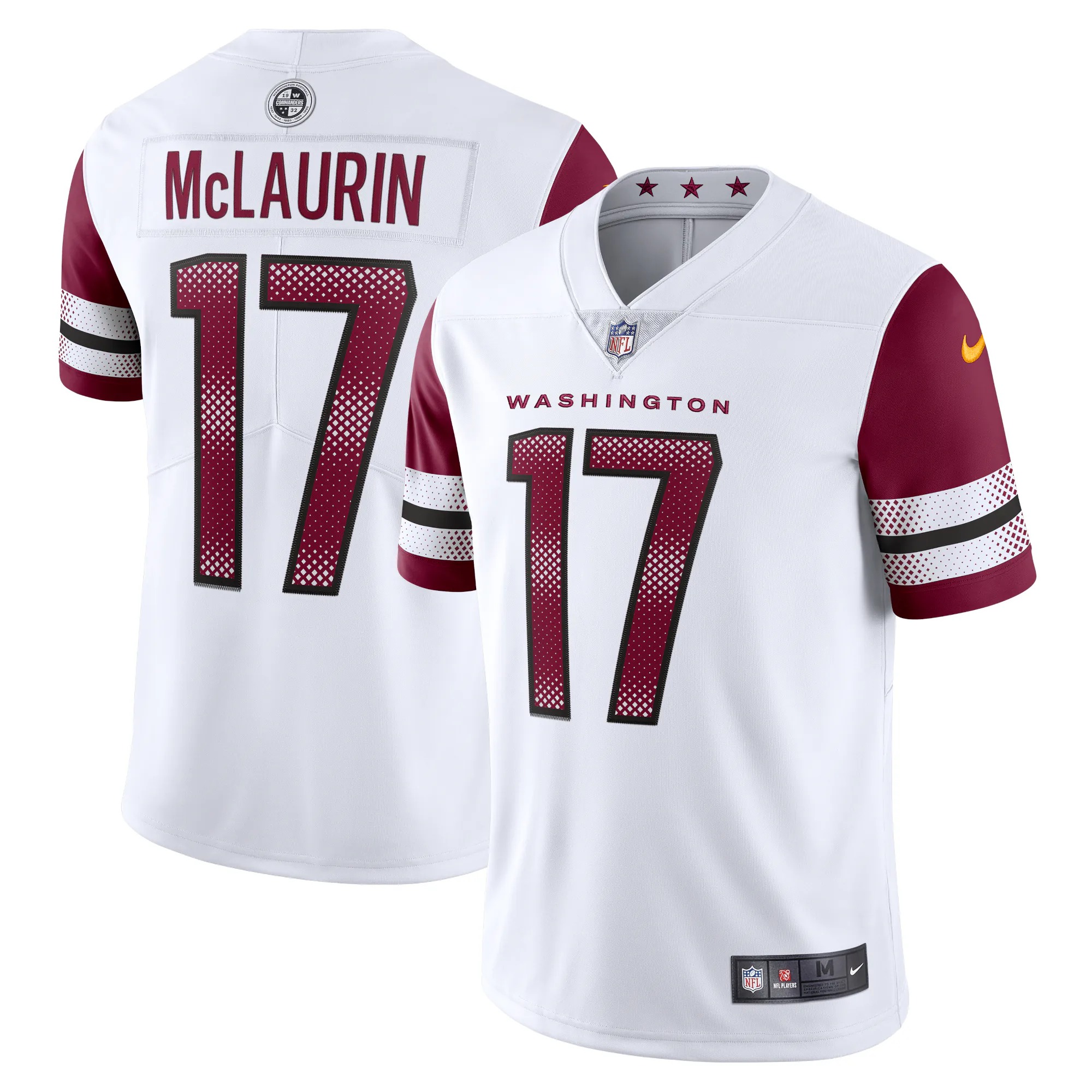 Hunk Wear - Terry McLaurin Washington Commanders Nike Vapor Limited Jersey - White