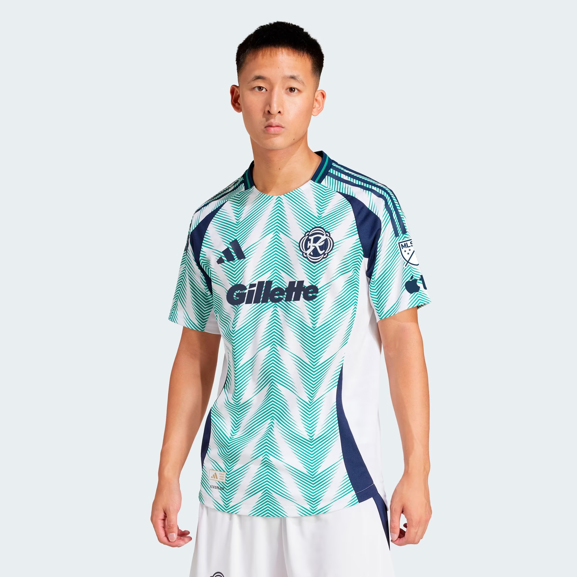 Hunk Wear - New England Revolution adidas 2025 Eastern White Pine x Flag of New England Authentic Jersey - White