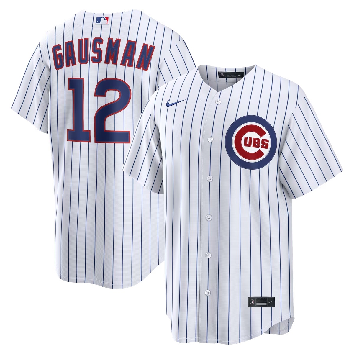 Hunk Wear - Kevin Gausman Chicago Cubs Nike Home Replica Jersey - White