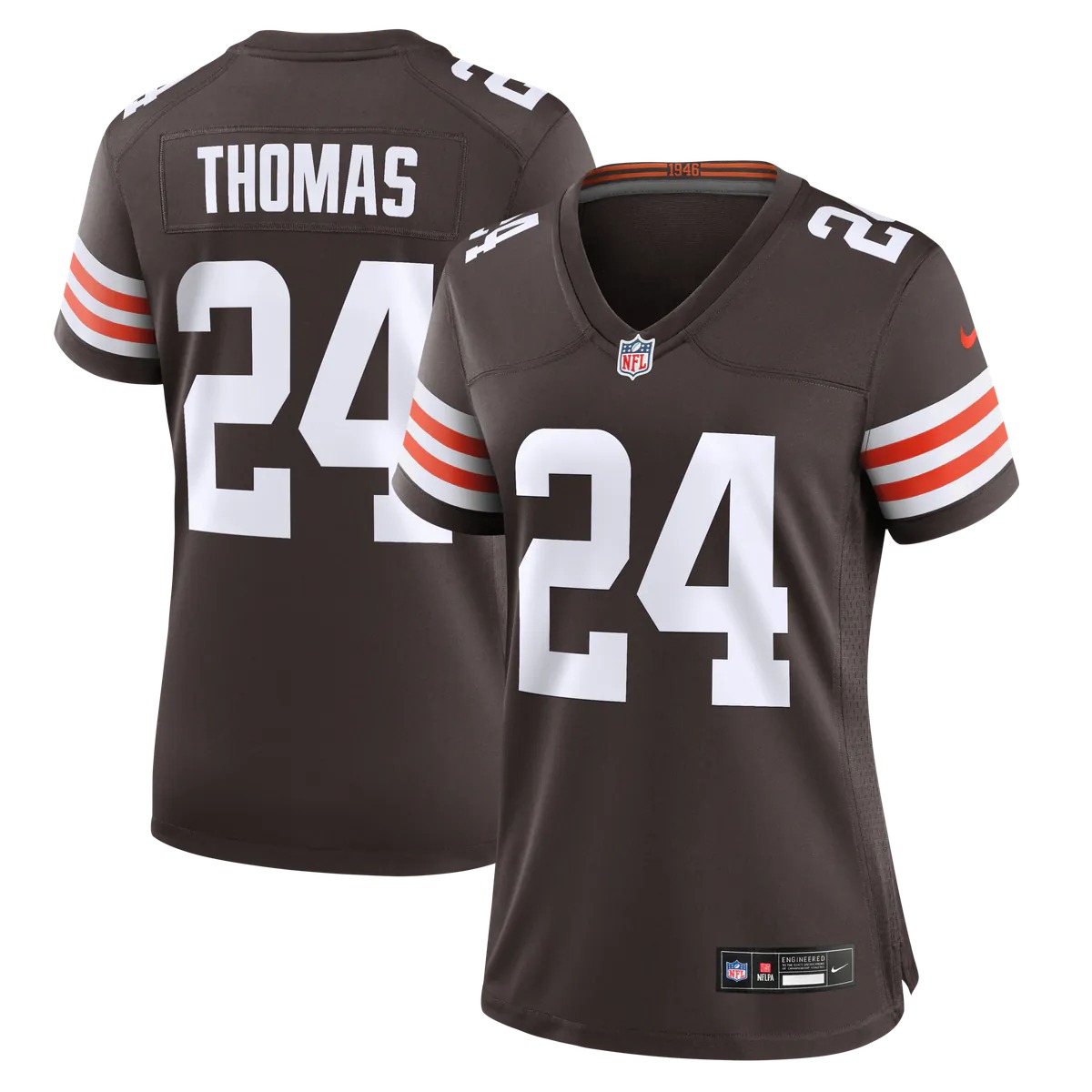 Hunk Wear - Daniel Thomas Cleveland Browns Nike Women's Team Game Jersey - Brown