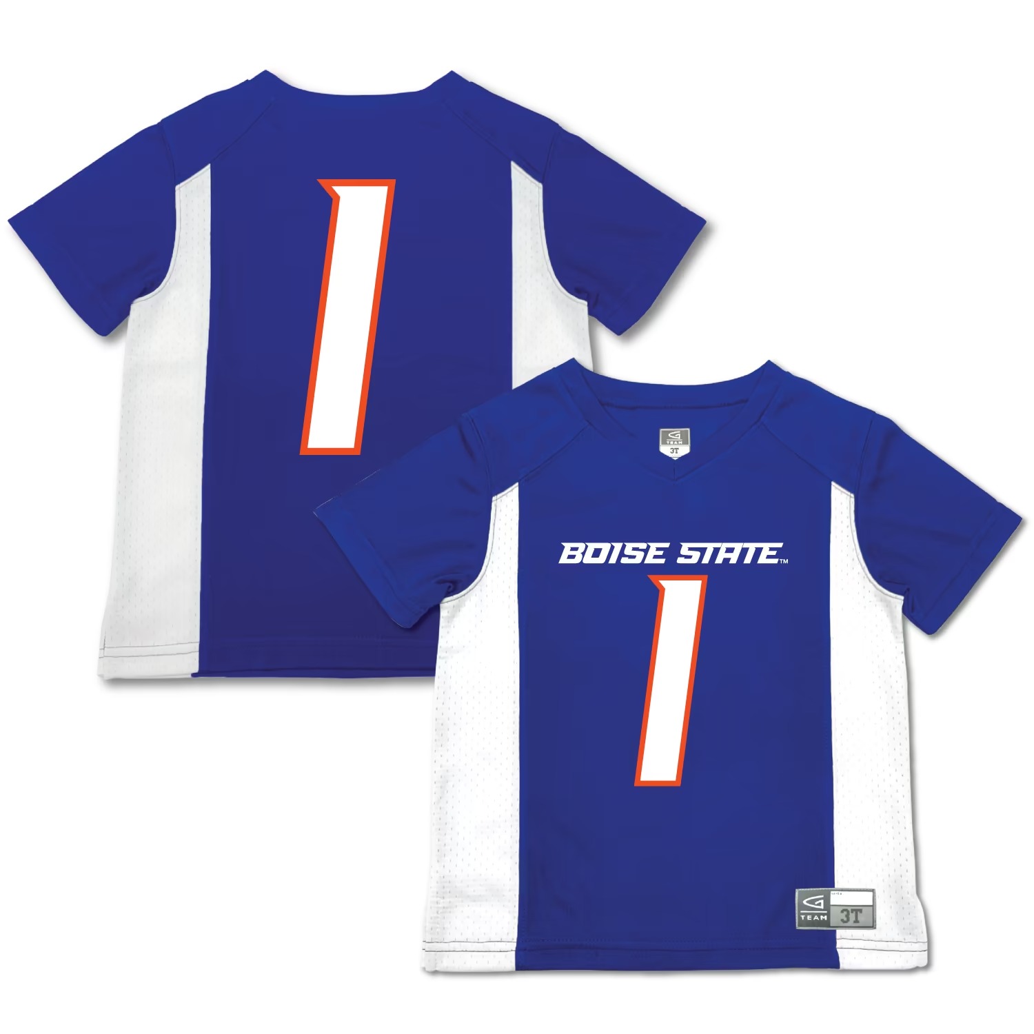 Hunk Wear - #1 Boise State Broncos Garb Toddler Football Jersey - Royal