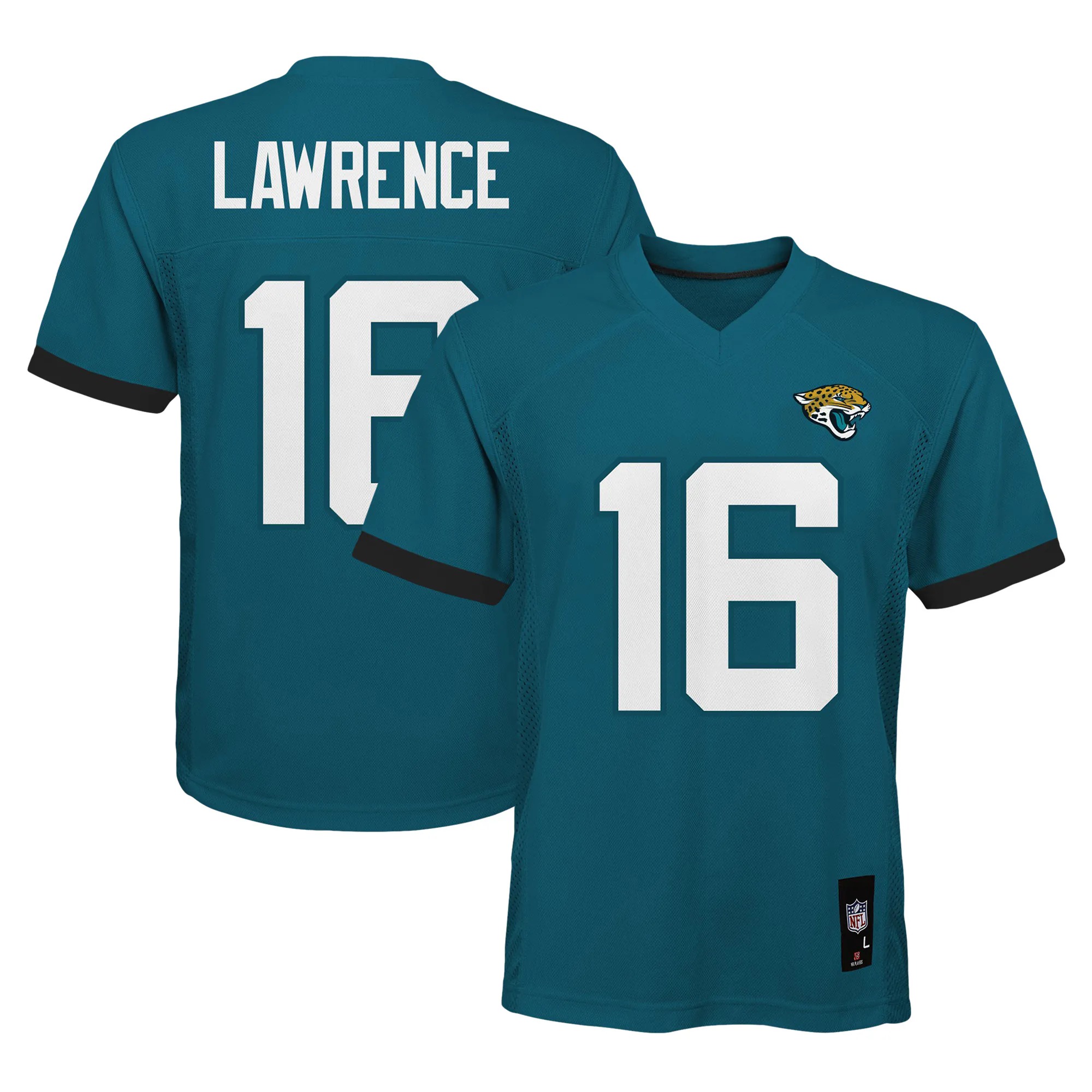 Hunk Wear - Trevor Lawrence Jacksonville Jaguars Preschool Replica Player Jersey - Teal