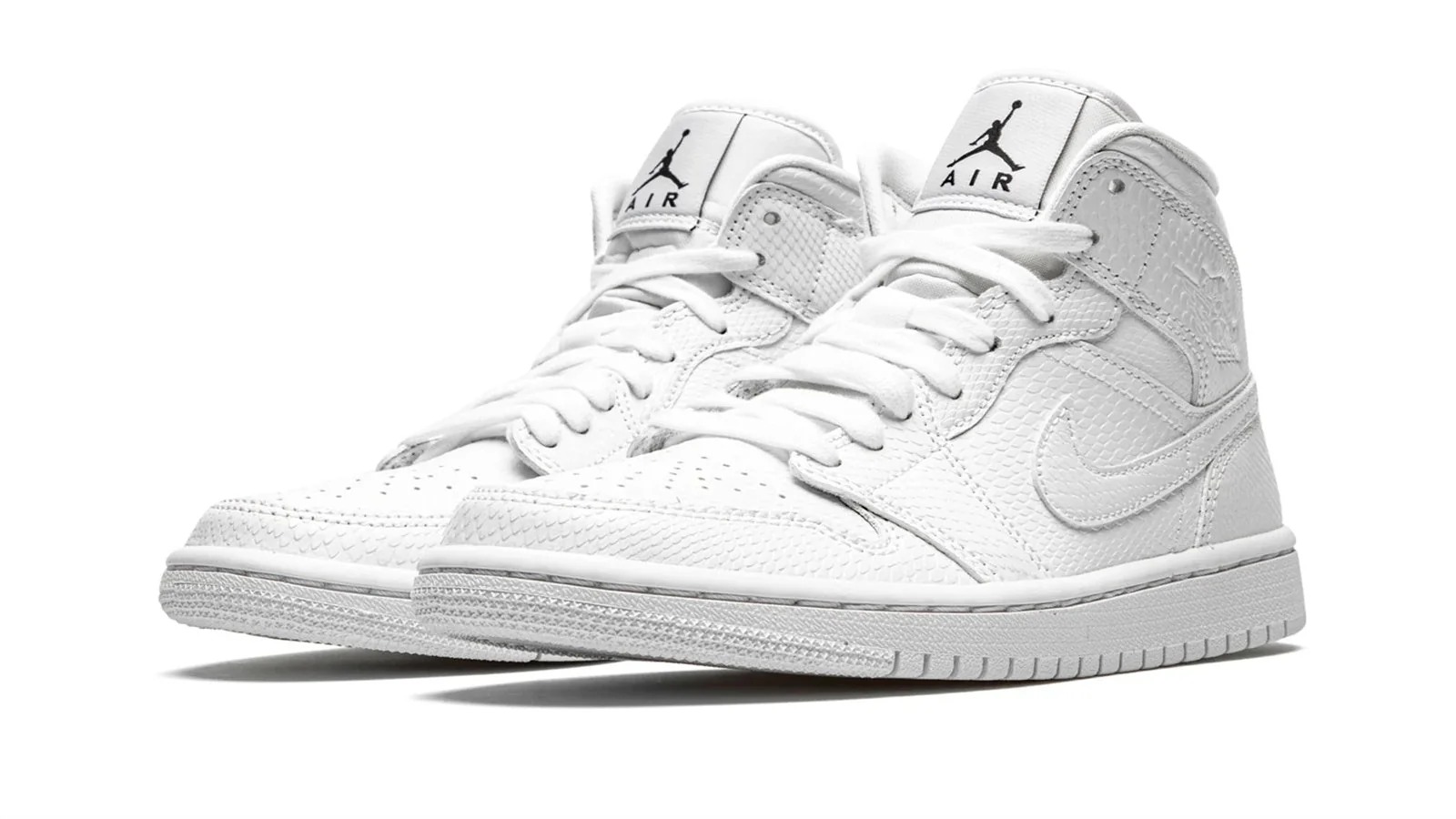 AIR JORDAN 1 MID WMNS _White Snakeskin_