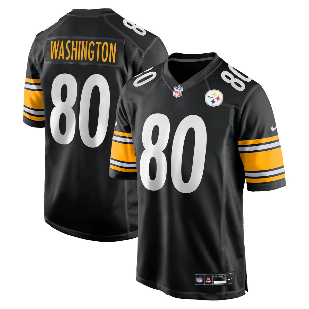 Hunk Wear - Darnell Washington Pittsburgh Steelers Nike Game Jersey - Black