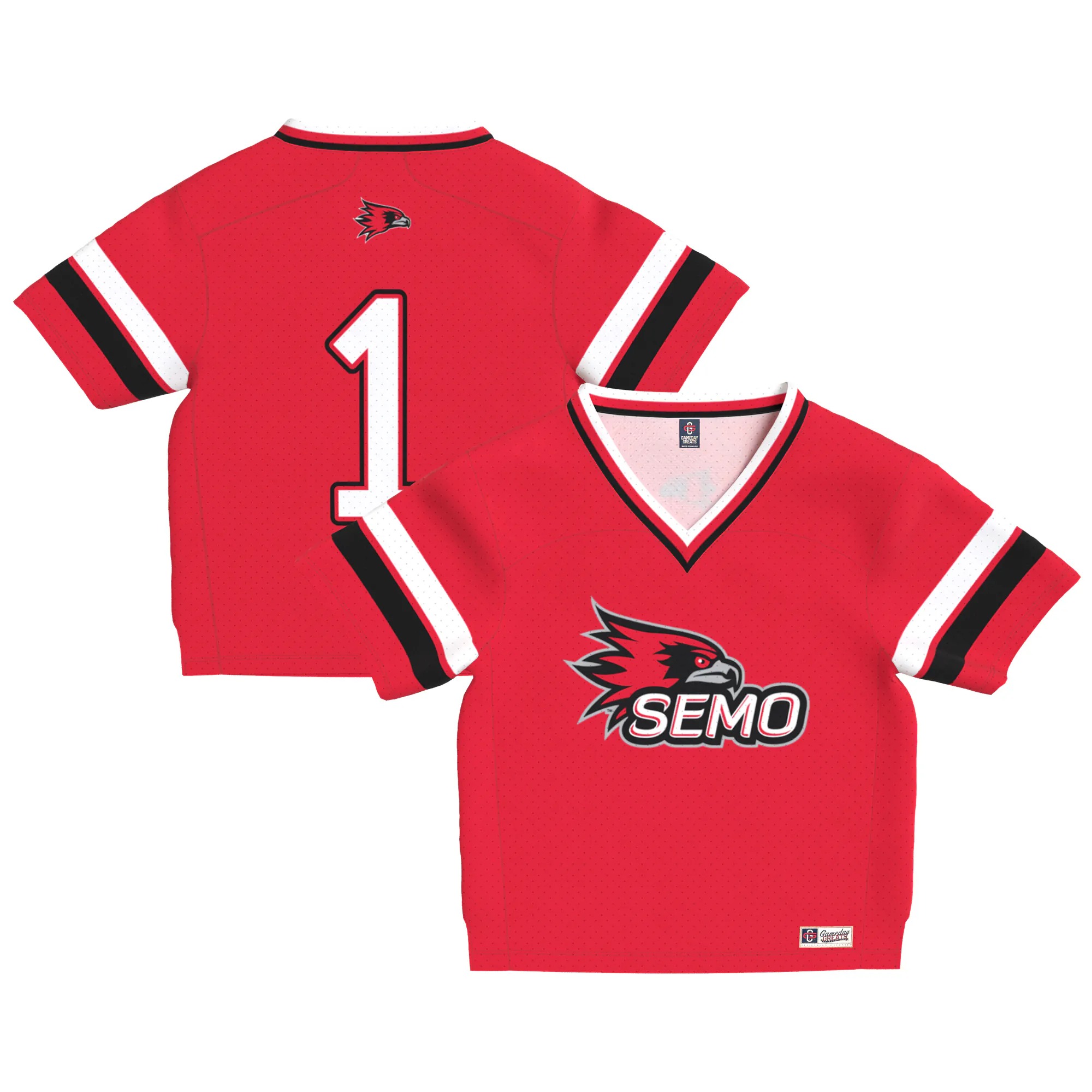 Hunk Wear - SEMO Redhawks GameDay Greats Toddler Lightweight Football Fashion Jersey - Red