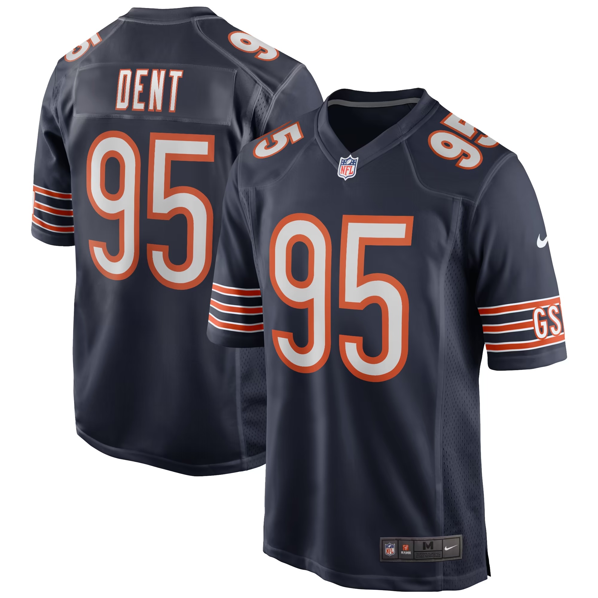 Hunk Wear - Richard Dent Chicago Bears Nike Game Retired Player Jersey - Navy
