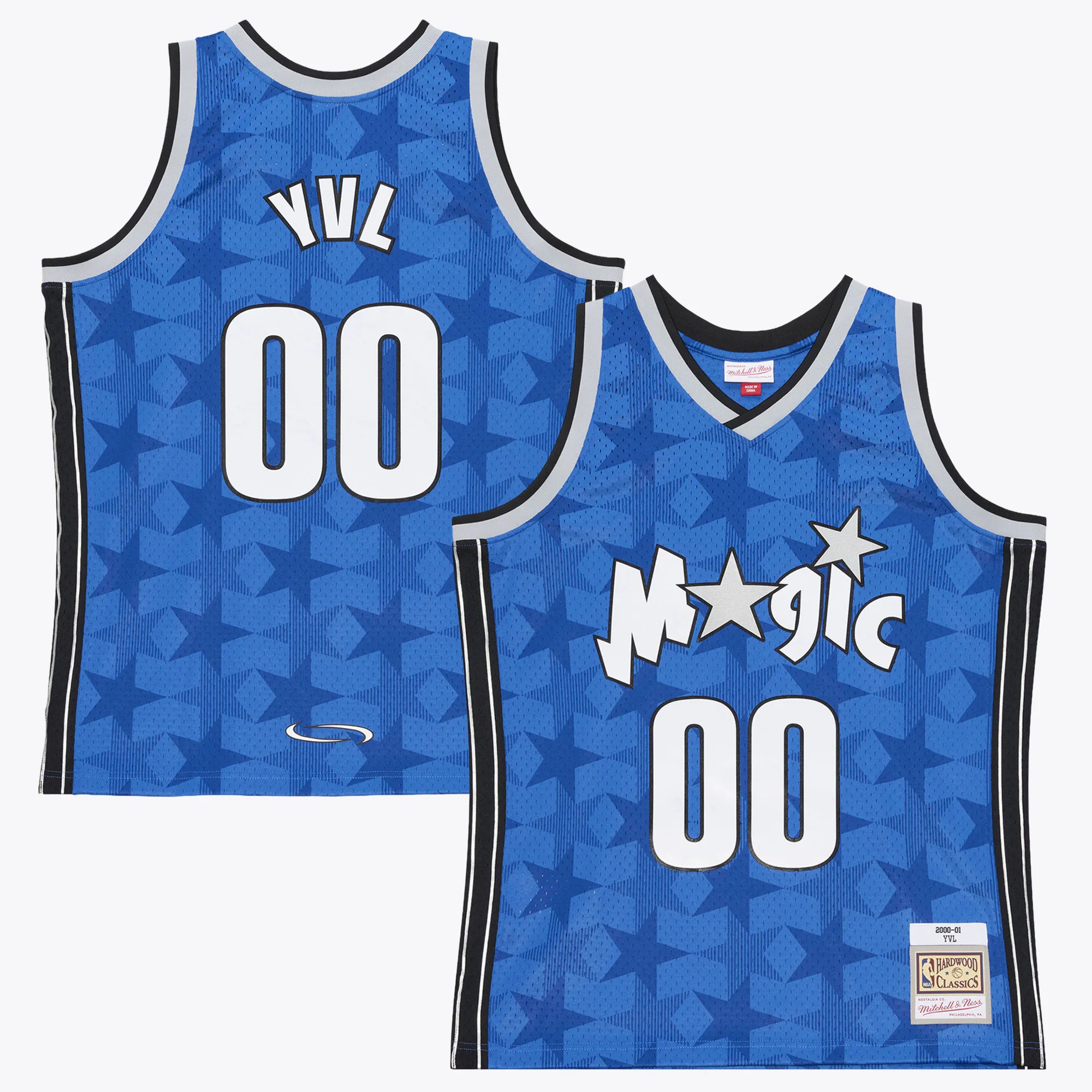 Hunk Wear - Orlando Magic Mitchell & Ness x Playboi Carti 2000-01 Swingman Jersey - Blue