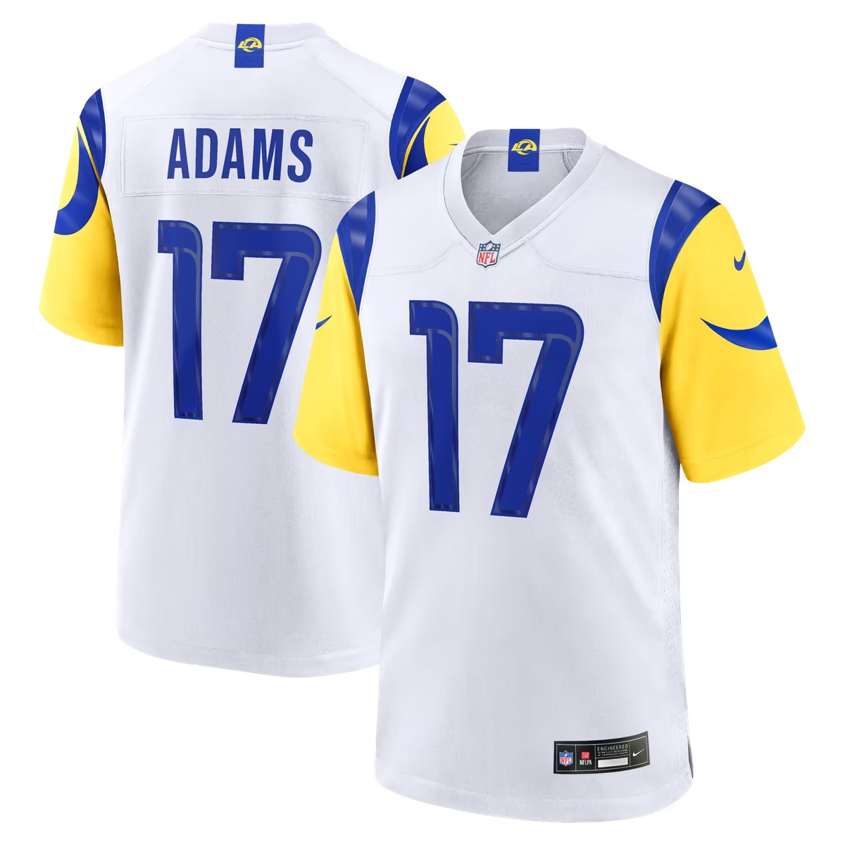 Hunk Wear - Davante Adams Los Angeles Rams Nike Game Jersey - White