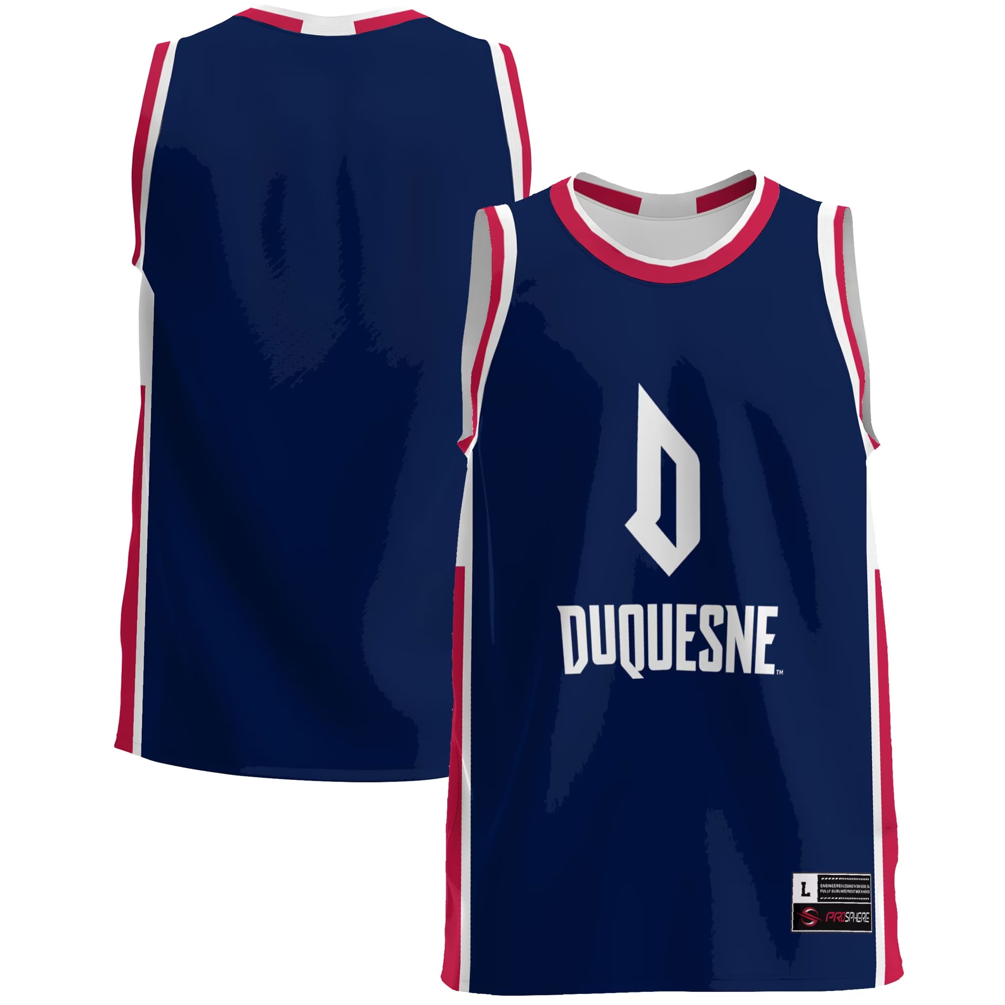 Hunk Wear - Duquesne Dukes GameDay Greats Lightweight Basketball Jersey - Blue