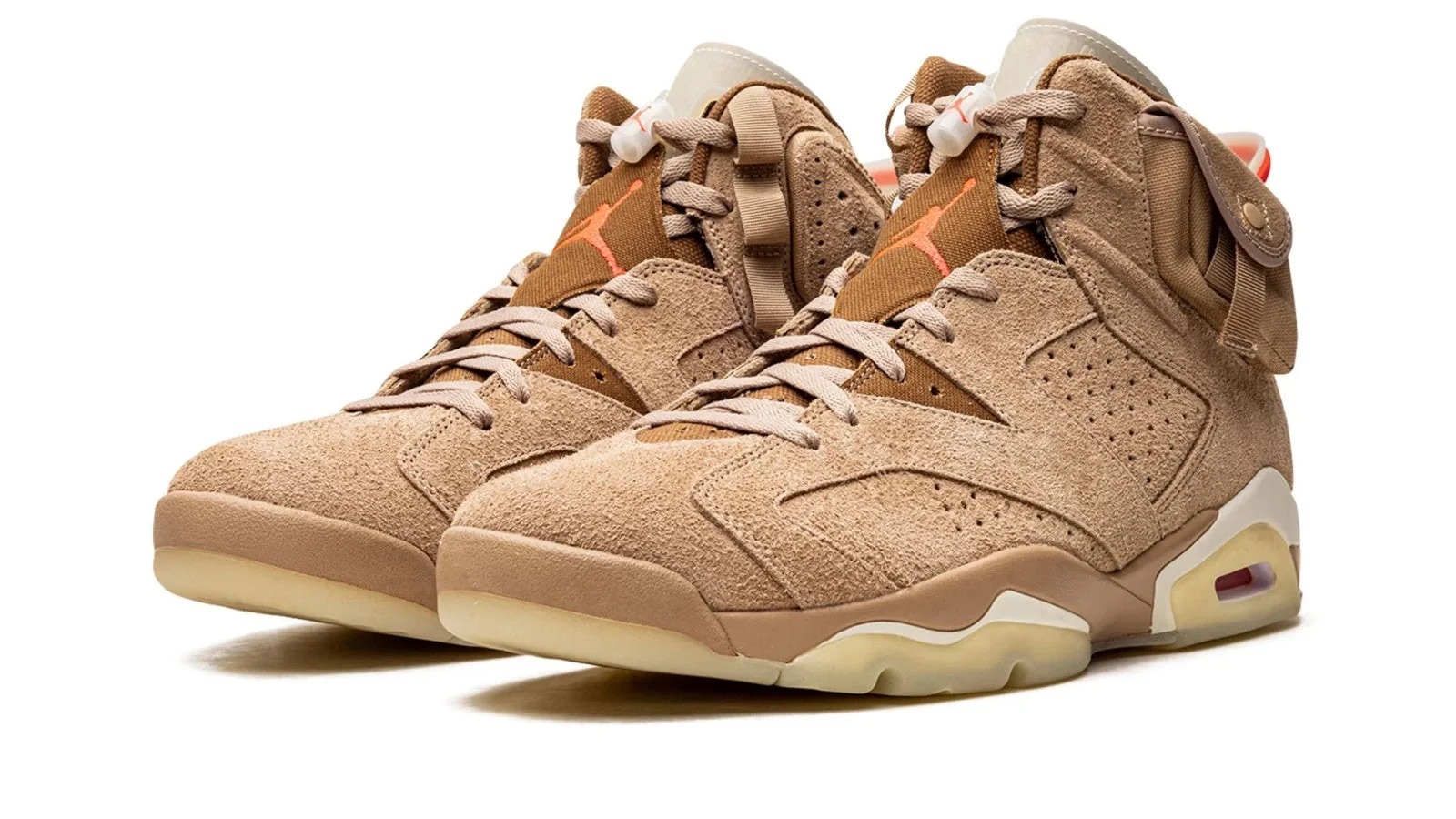 Air Jordan 6 Retro _Travis Scott - British Khaki_