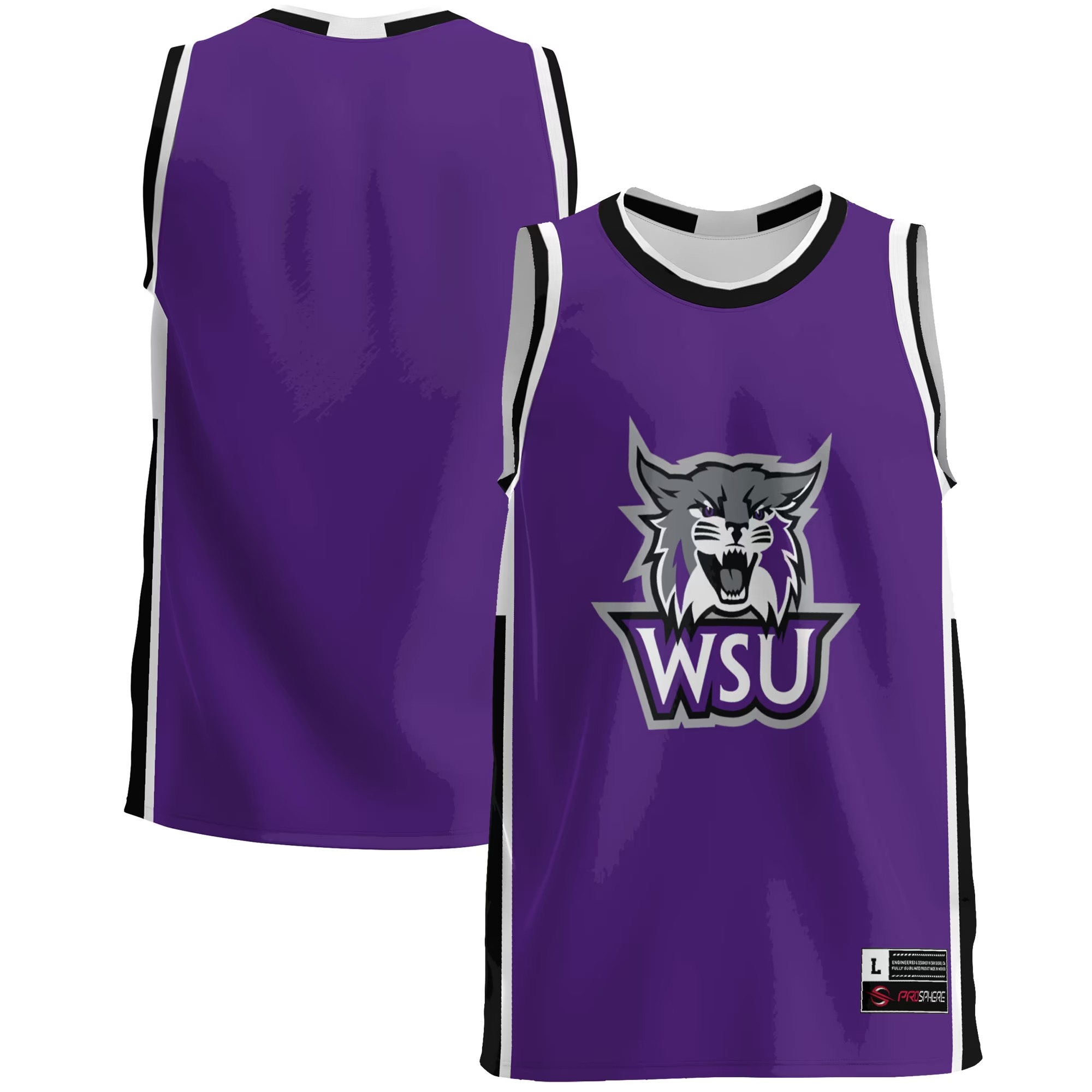 Hunk Wear - Weber State Wildcats GameDay Greats Lightweight Basketball Jersey - Purple