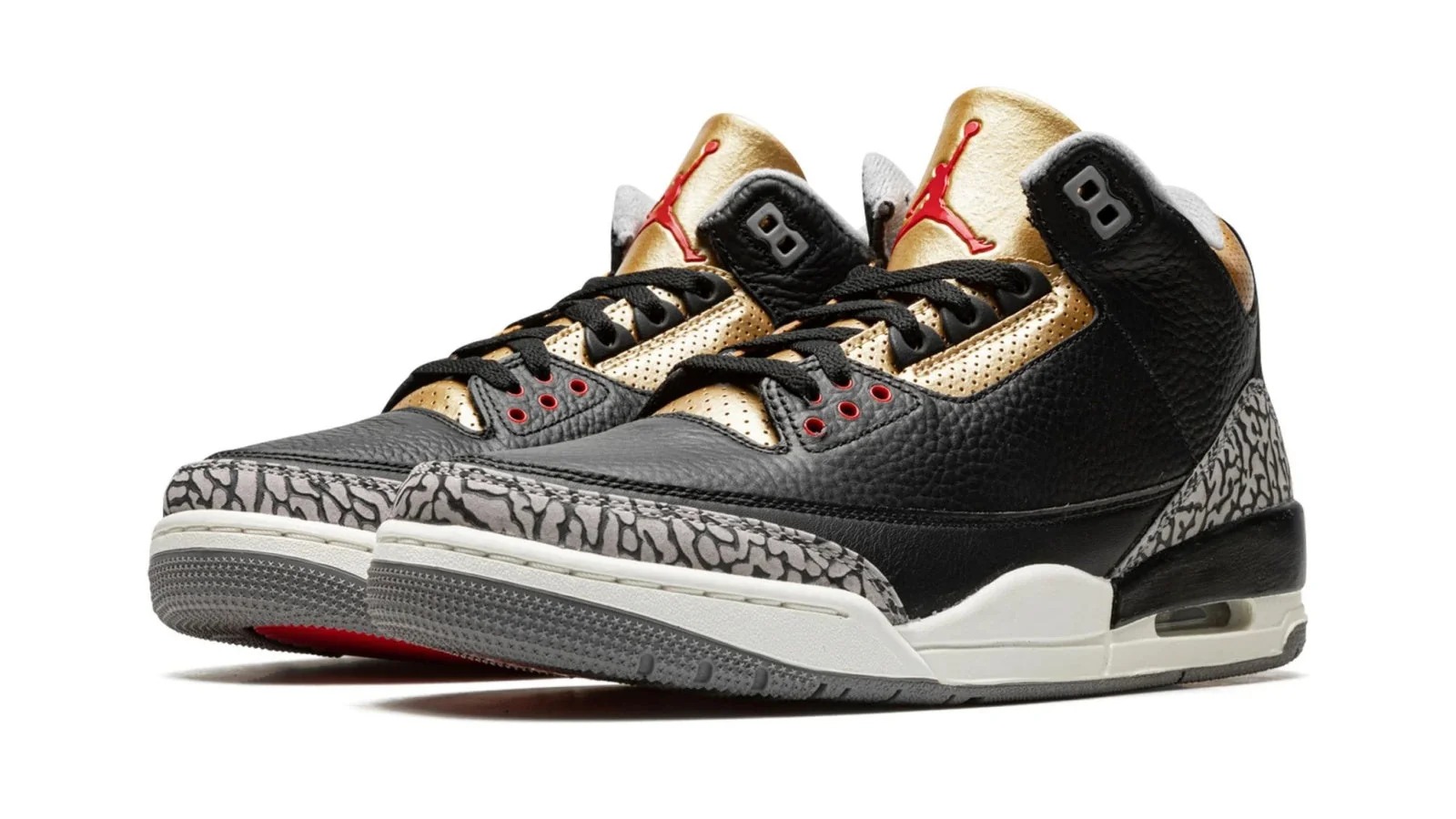 AIR JORDAN 3 WMNS _Black Cement Gold_