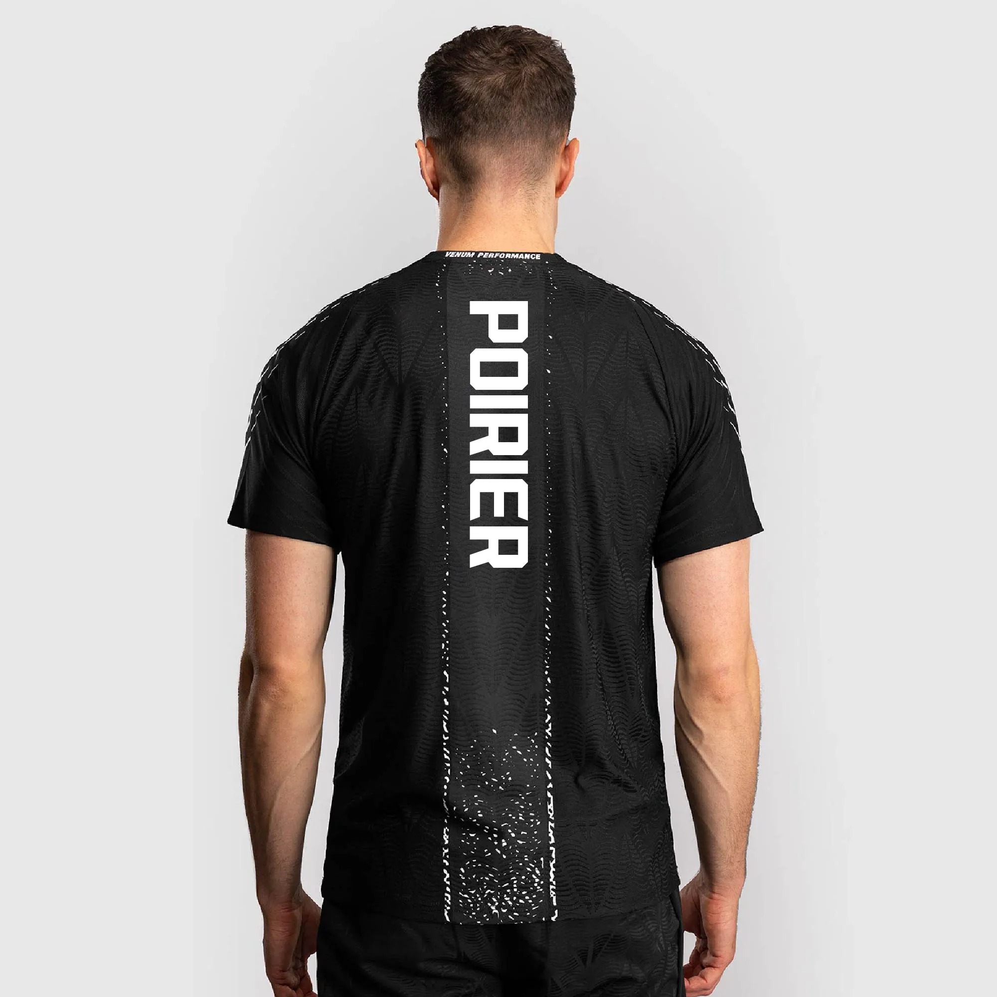Hunk Wear - Dustin Poirier UFC Zenith by Venum Authentic Fight Night Walkout Jersey - Black