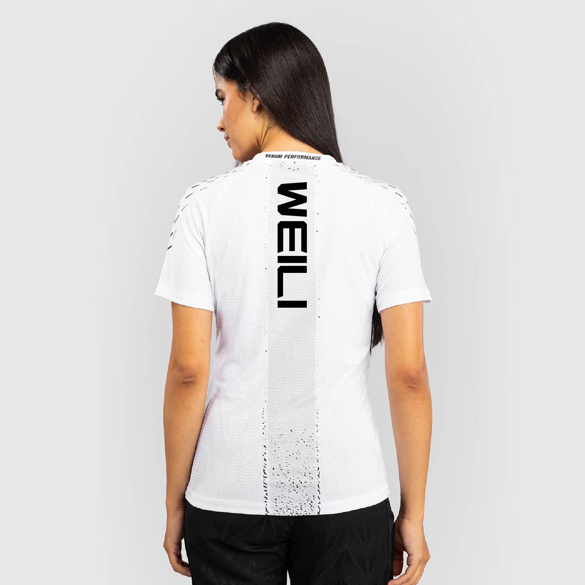 Hunk Wear - Zhang Weili UFC Zenith by Venum Women's Authentic Fight Night Walkout Jersey - White