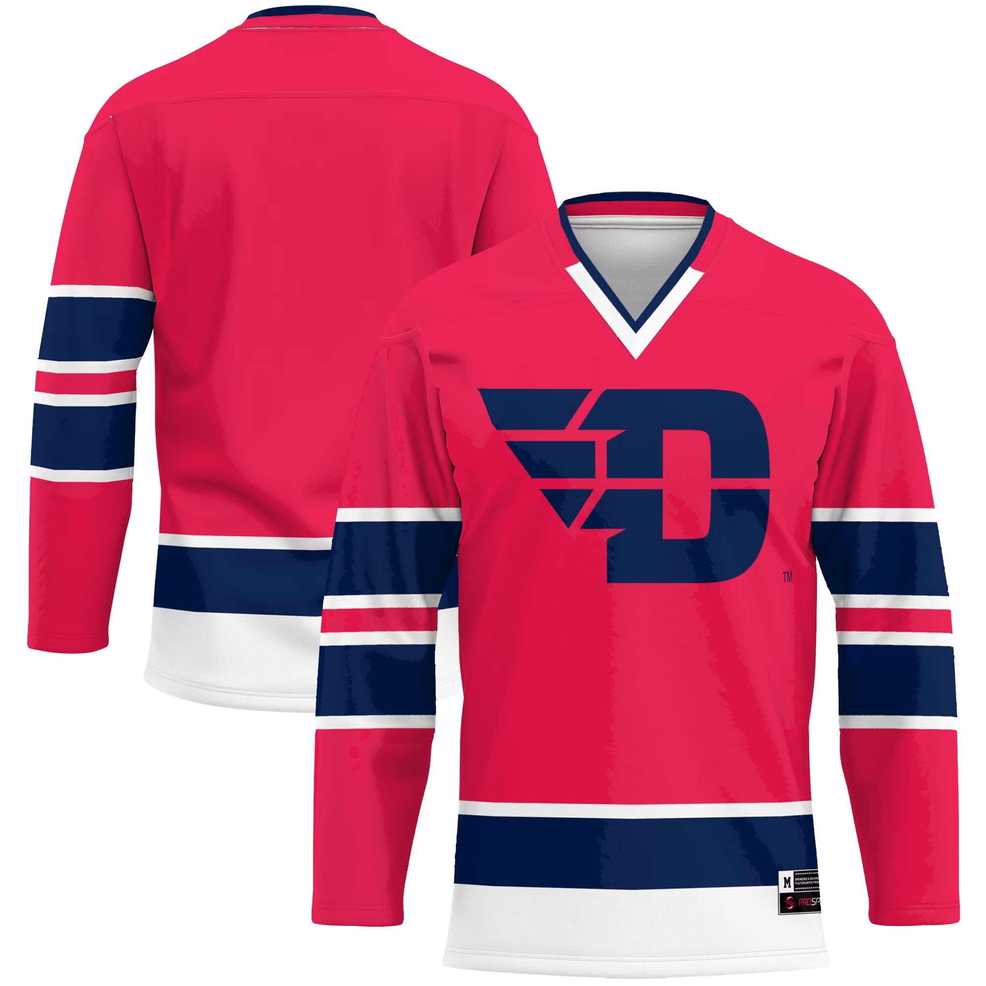 Hunk Wear - Dayton Flyers GameDay Greats Hockey Jersey - Red