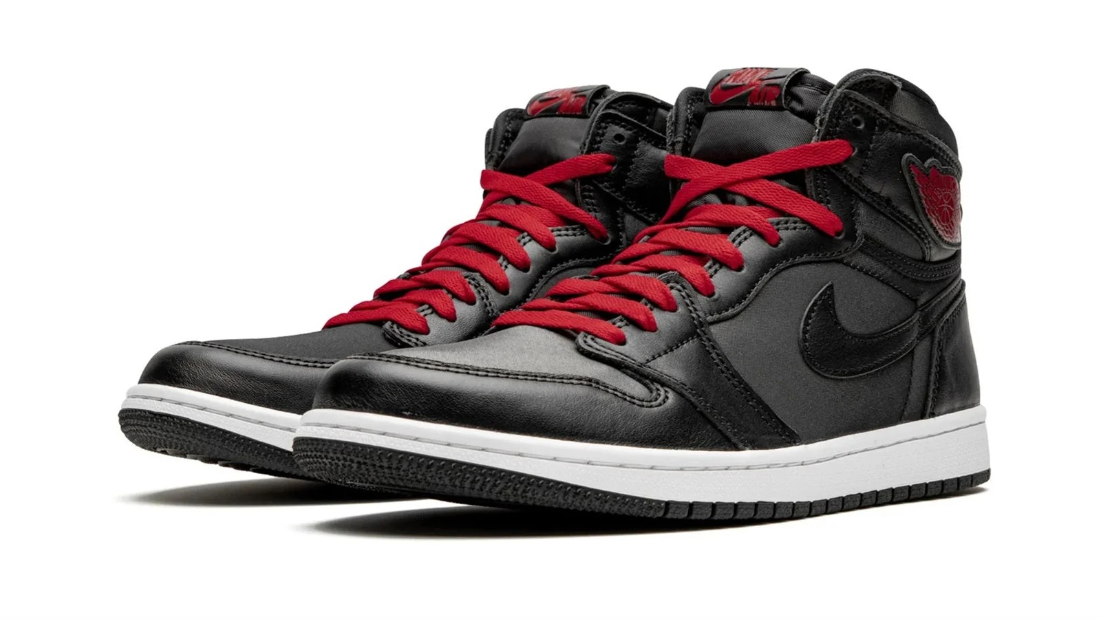 Air Jordan 1 Retro High OG _Black Satin_Gym Red_