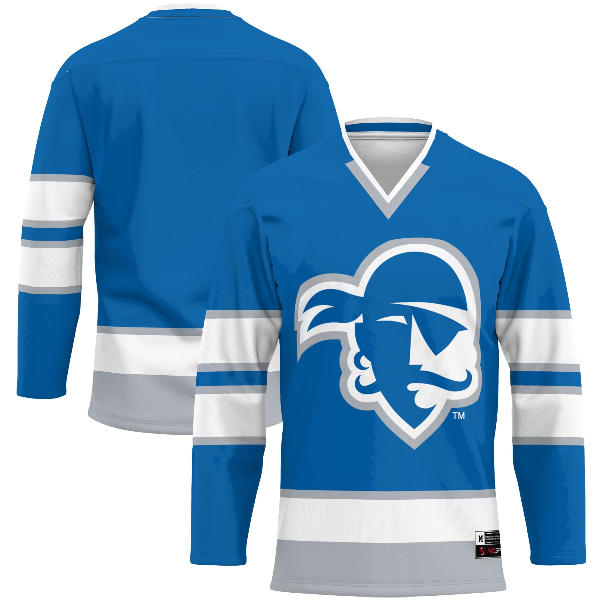 Hunk Wear - Seton Hall Pirates GameDay Greats Hockey Jersey - Blue