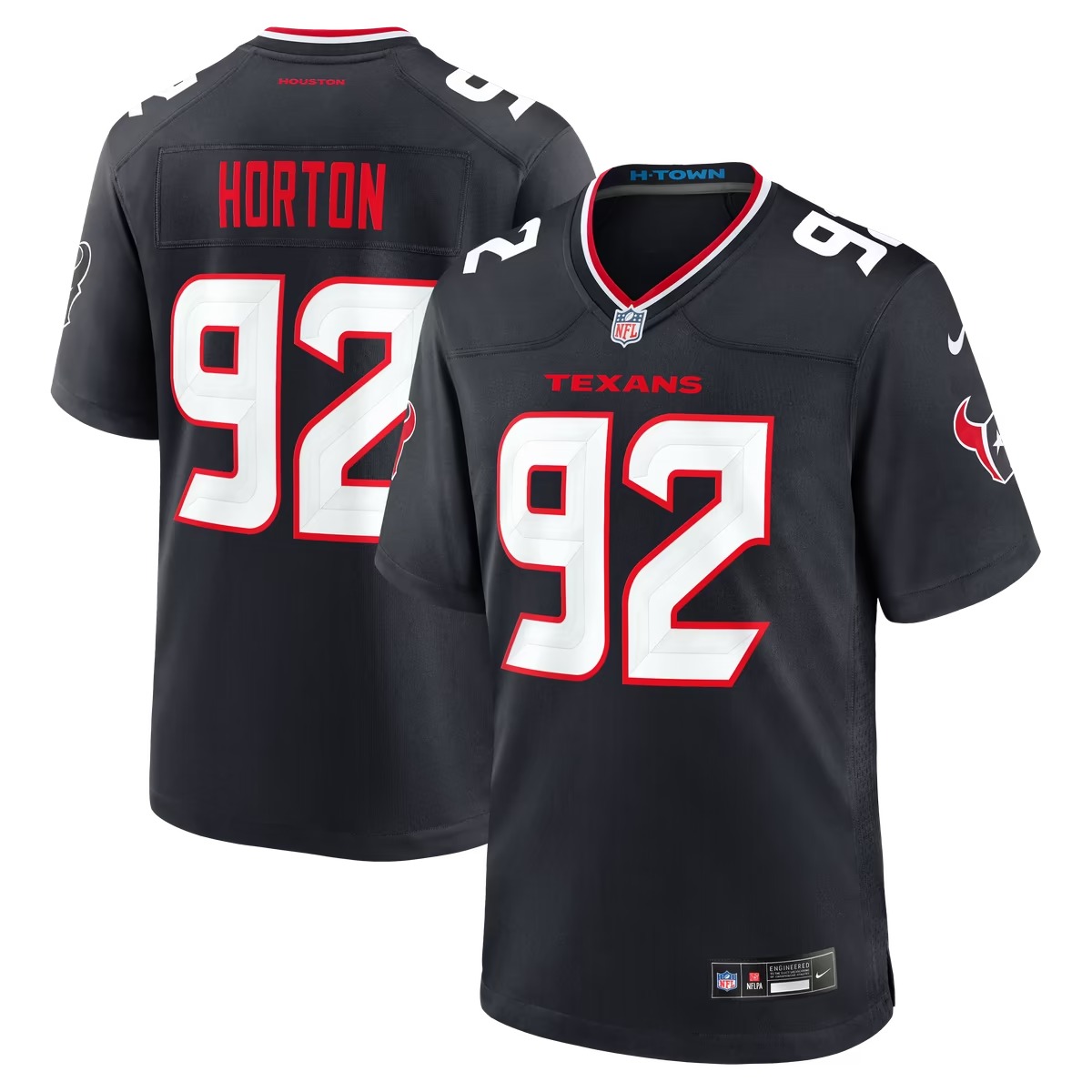 Hunk Wear - Dylan Horton Houston Texans Nike Team Game Jersey - Navy