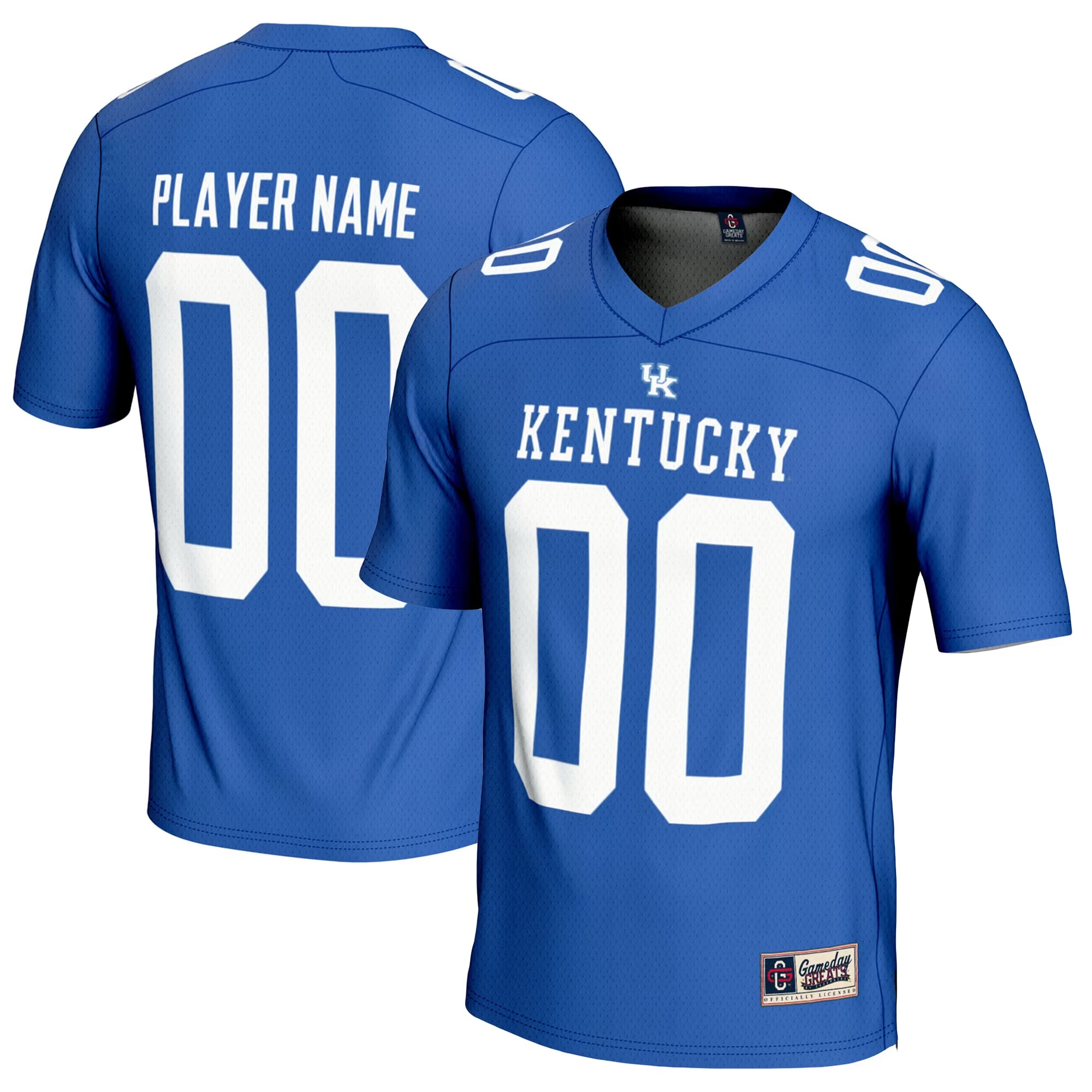 Hunk Wear - Kentucky Wildcats GameDay Greats NIL Pick-A-Player Football Jersey - Royal