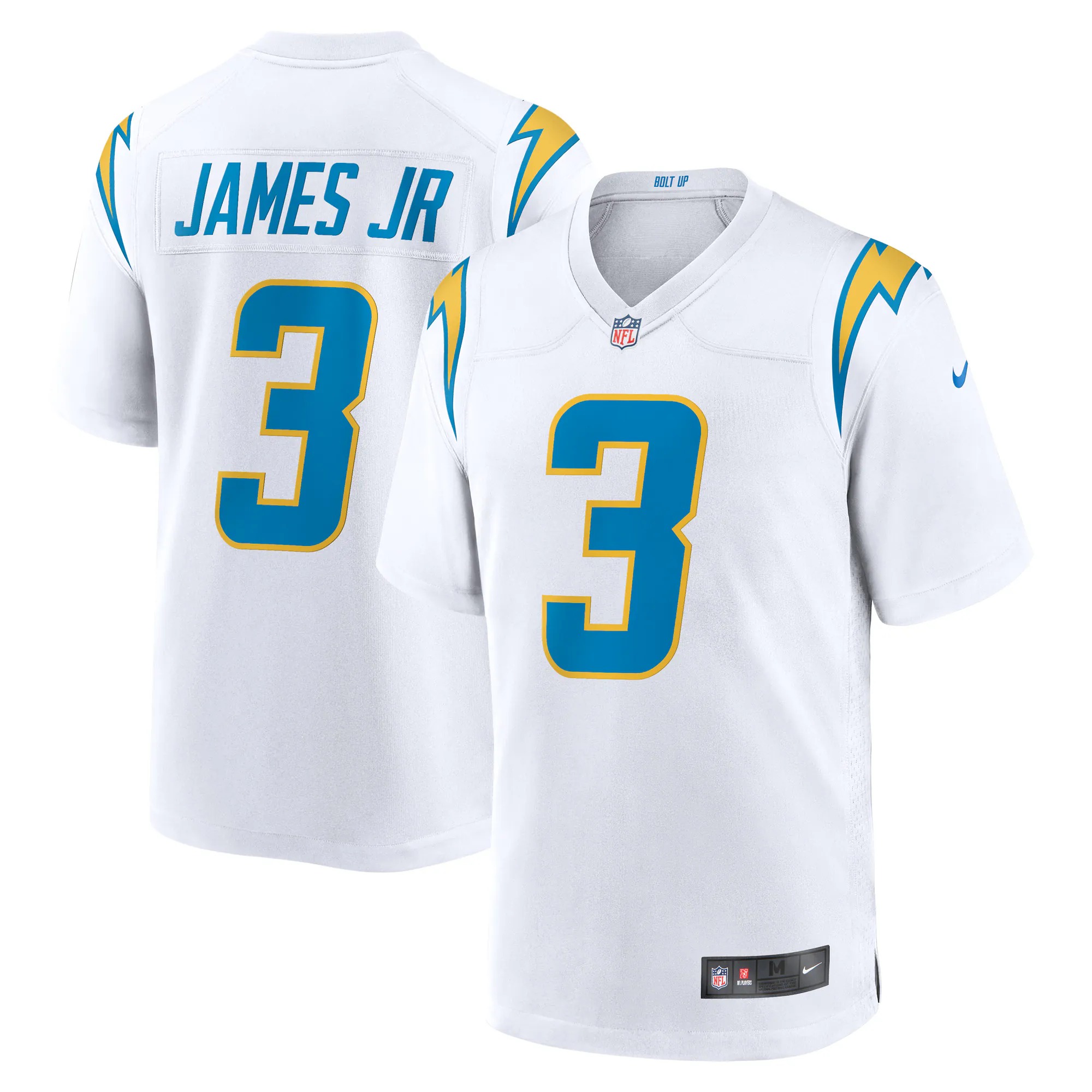 Hunk Wear - Derwin James Jr. Los Angeles Chargers Nike Game Jersey - White