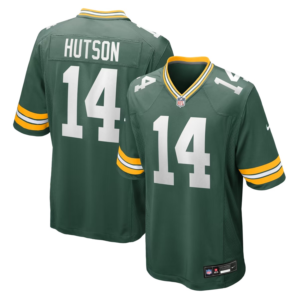 Hunk Wear - Don Hutson Green Bay Packers Nike Retired Player Jersey - Green
