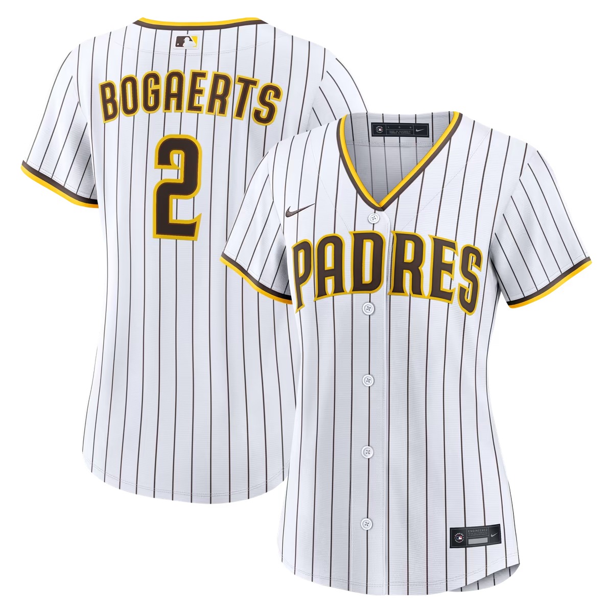 Hunk Wear - Xander Bogaerts San Diego Padres Nike Women's Home Replica Jersey - White
