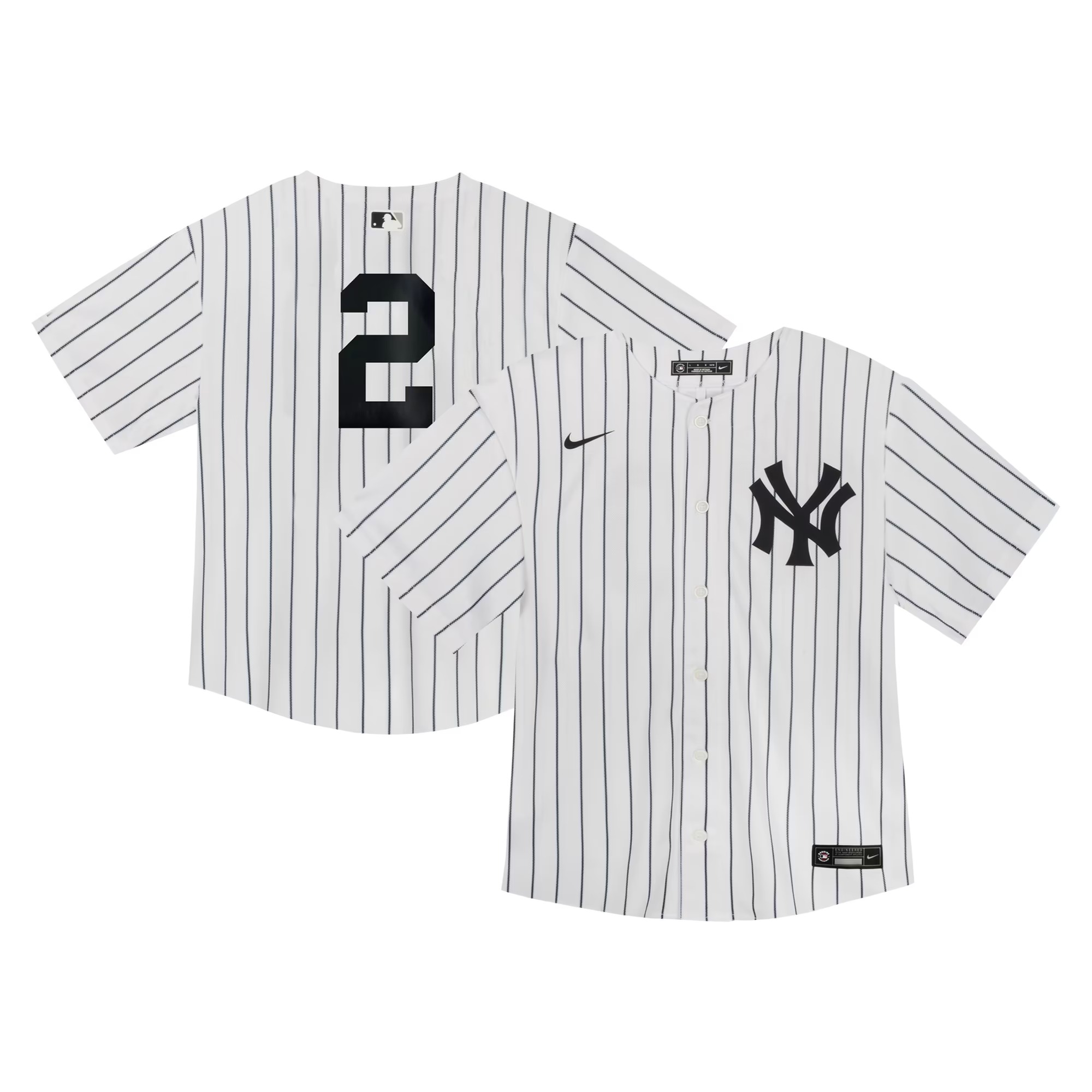 Hunk Wear - Derek Jeter New York Yankees Nike Infant Game Jersey - White