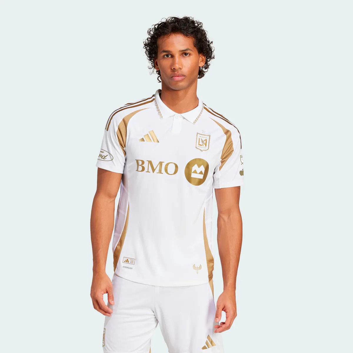 Hunk Wear - LAFC adidas 2025 Secondary Authentic Jersey - White