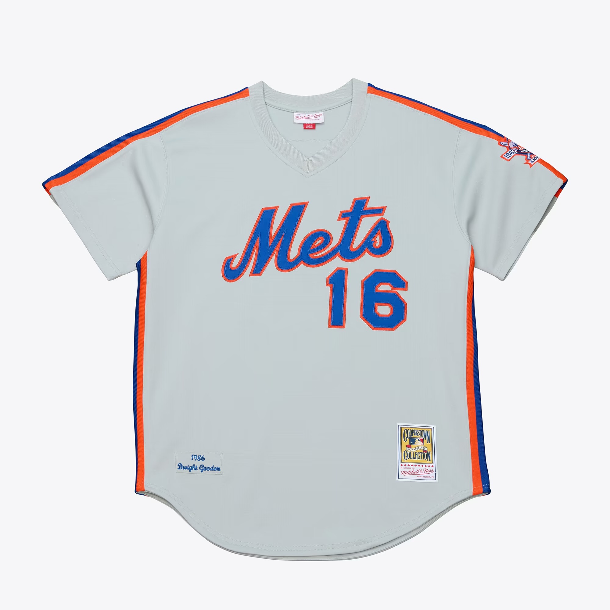 Hunk Wear - Dwight Gooden New York Mets Mitchell & Ness 1986 Authentic Jersey - White