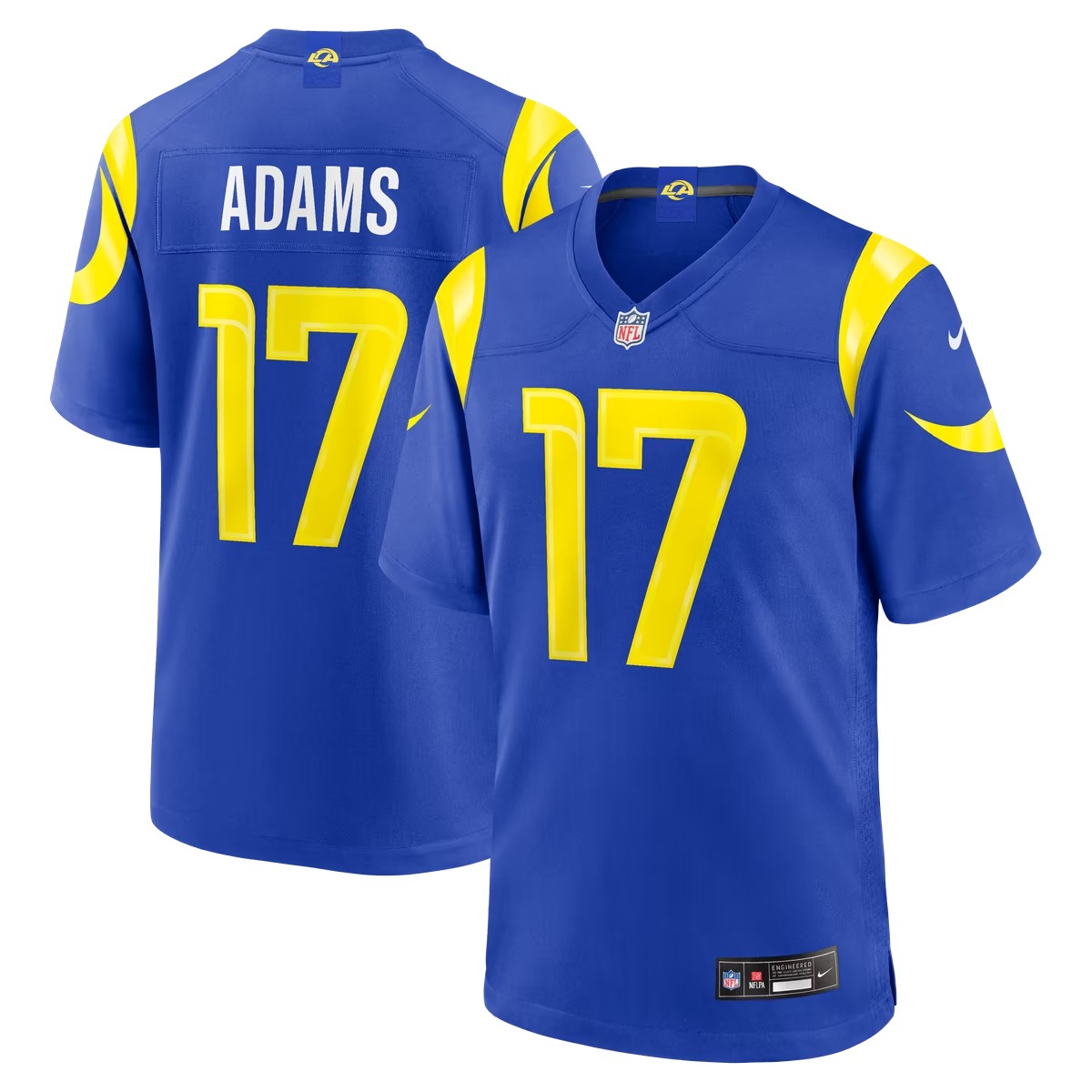 Hunk Wear - Davante Adams Los Angeles Rams Nike Team Game Player Jersey - Royal