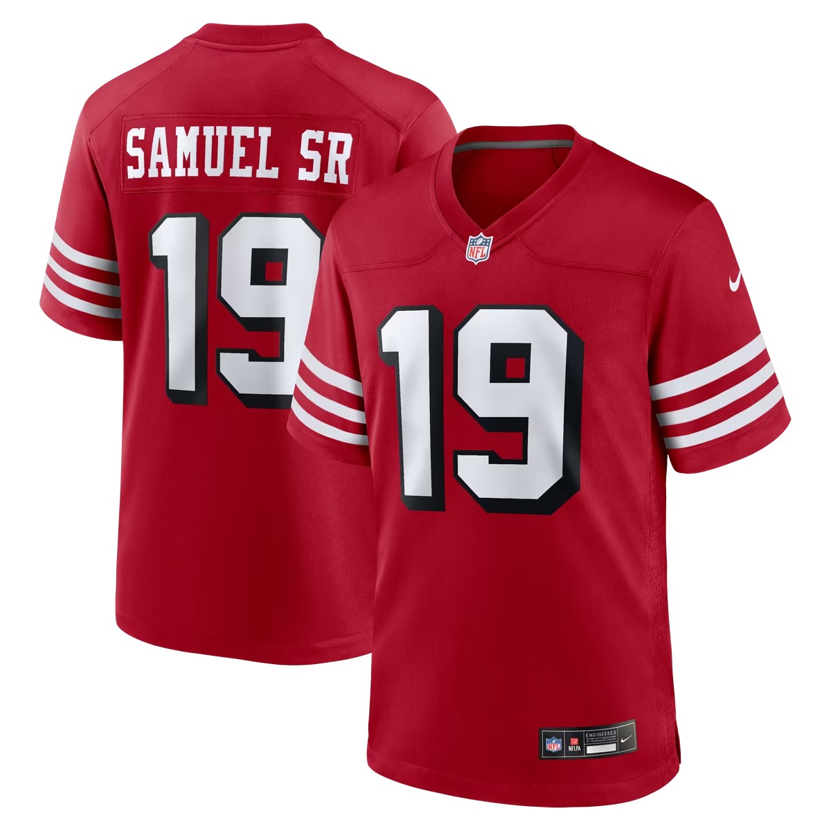 Hunk Wear - Deebo Samuel Sr San Francisco 49ers Nike Alternate Game Jersey - Scarlet