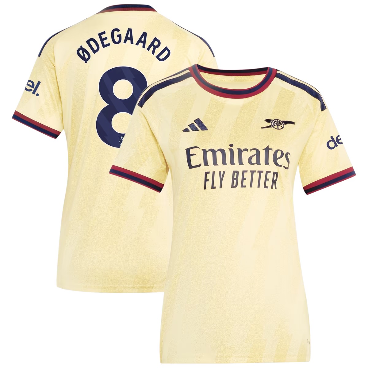 Hunk Wear - Martin Ødegaard Arsenal adidas Women's 2026_27 Third Replica Jersey - Yellow