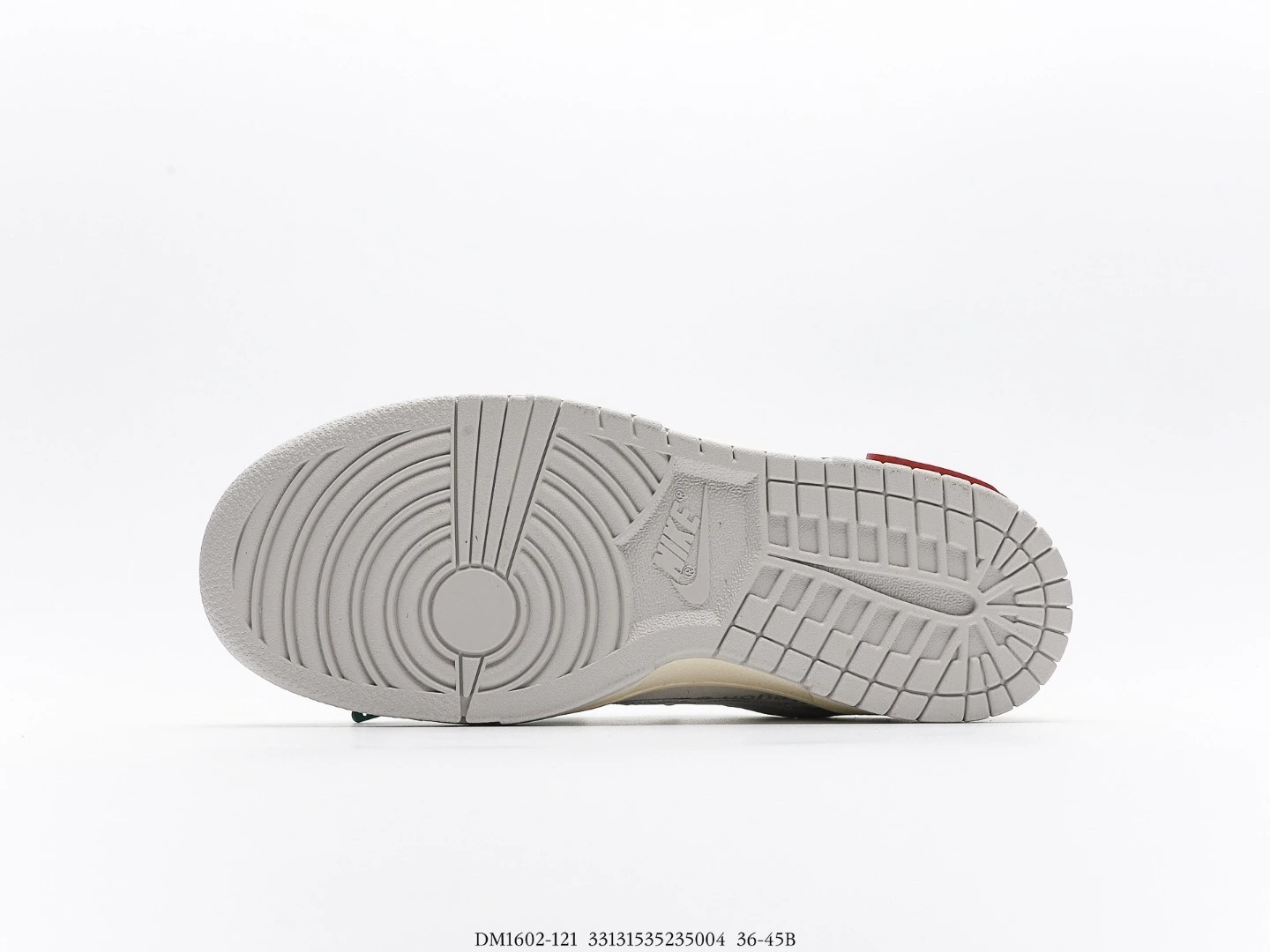 Nike Dunk Low Off-White Grey Canvas Sneakers DM1602-121