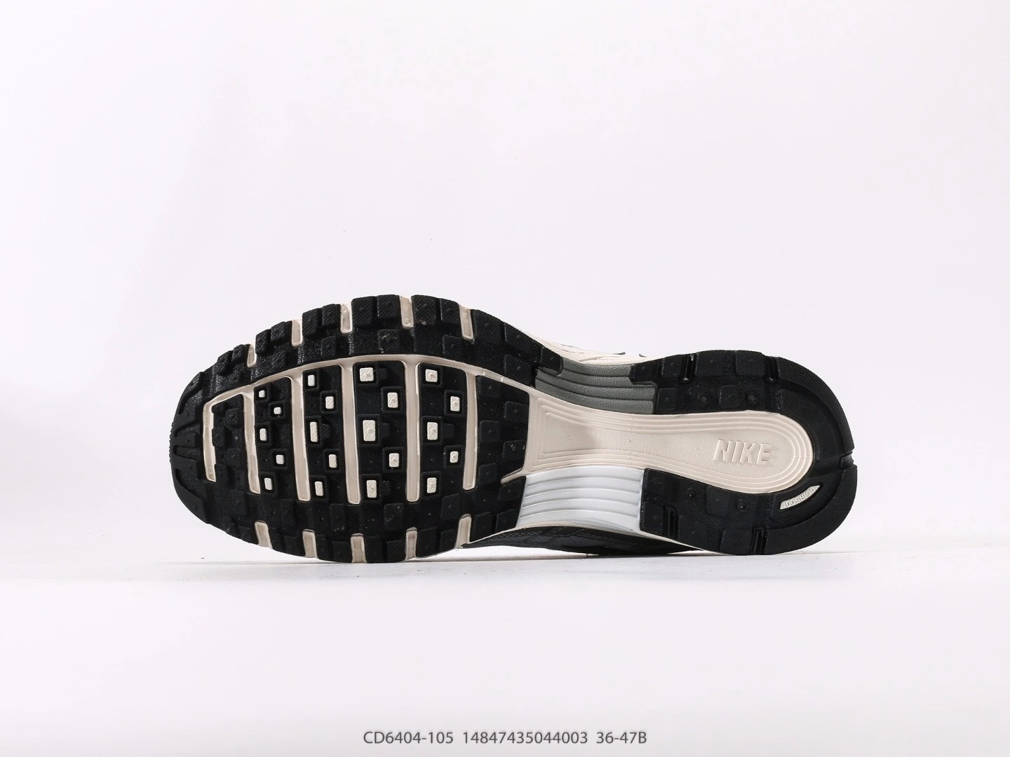 Nike P-6000 White Silver Mesh Athletic Shoes CD6404-105
